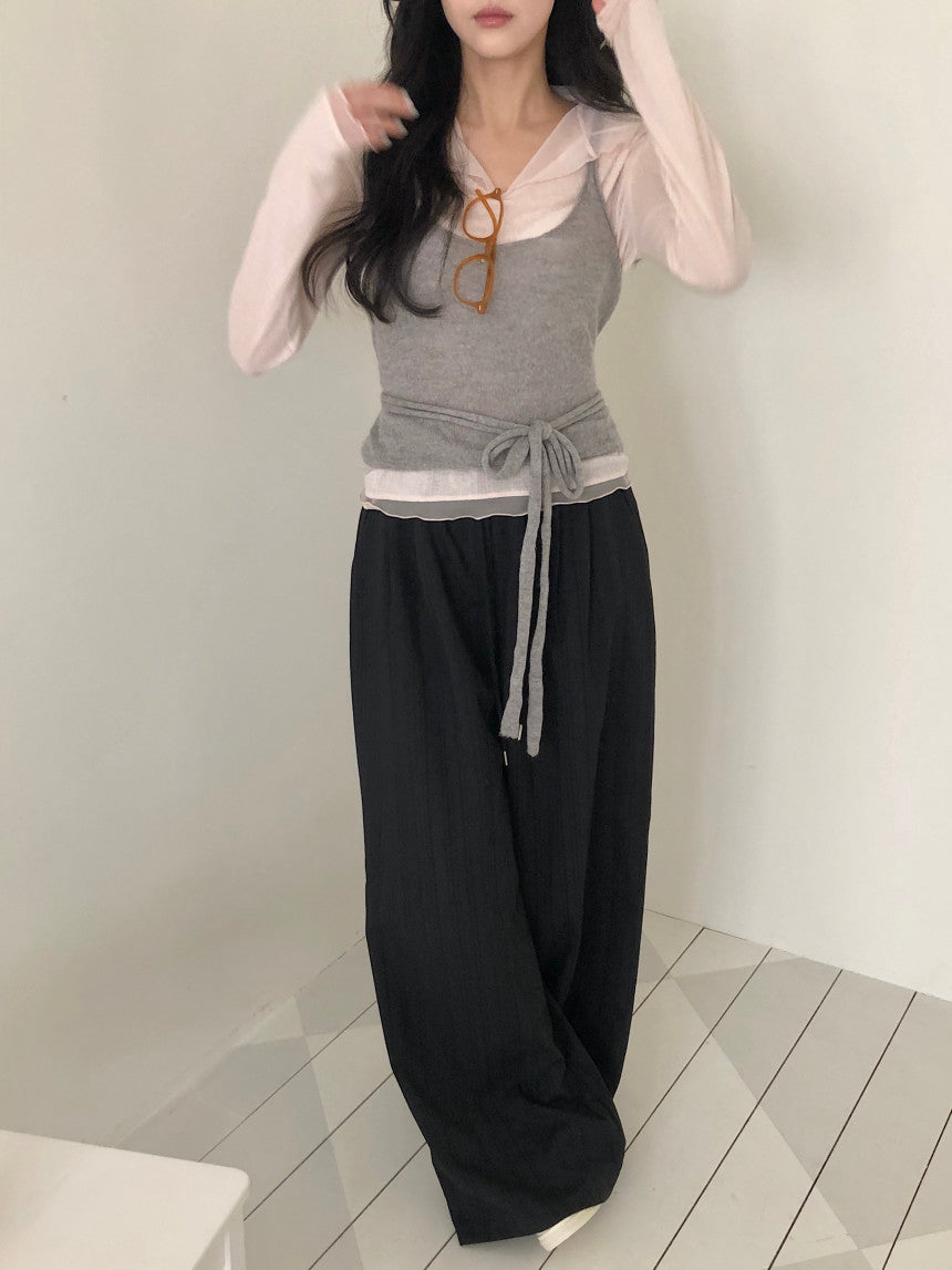 Collared tee(2 colors)