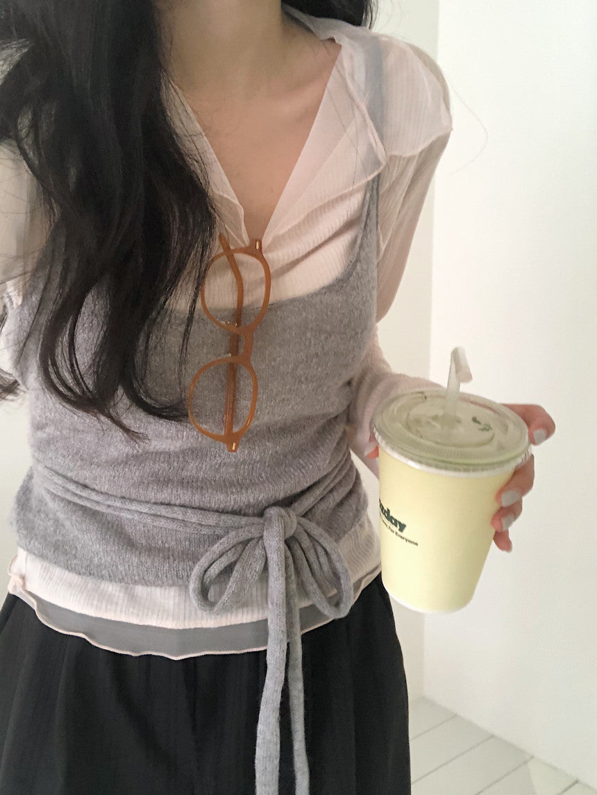 Collared tee(2 colors)