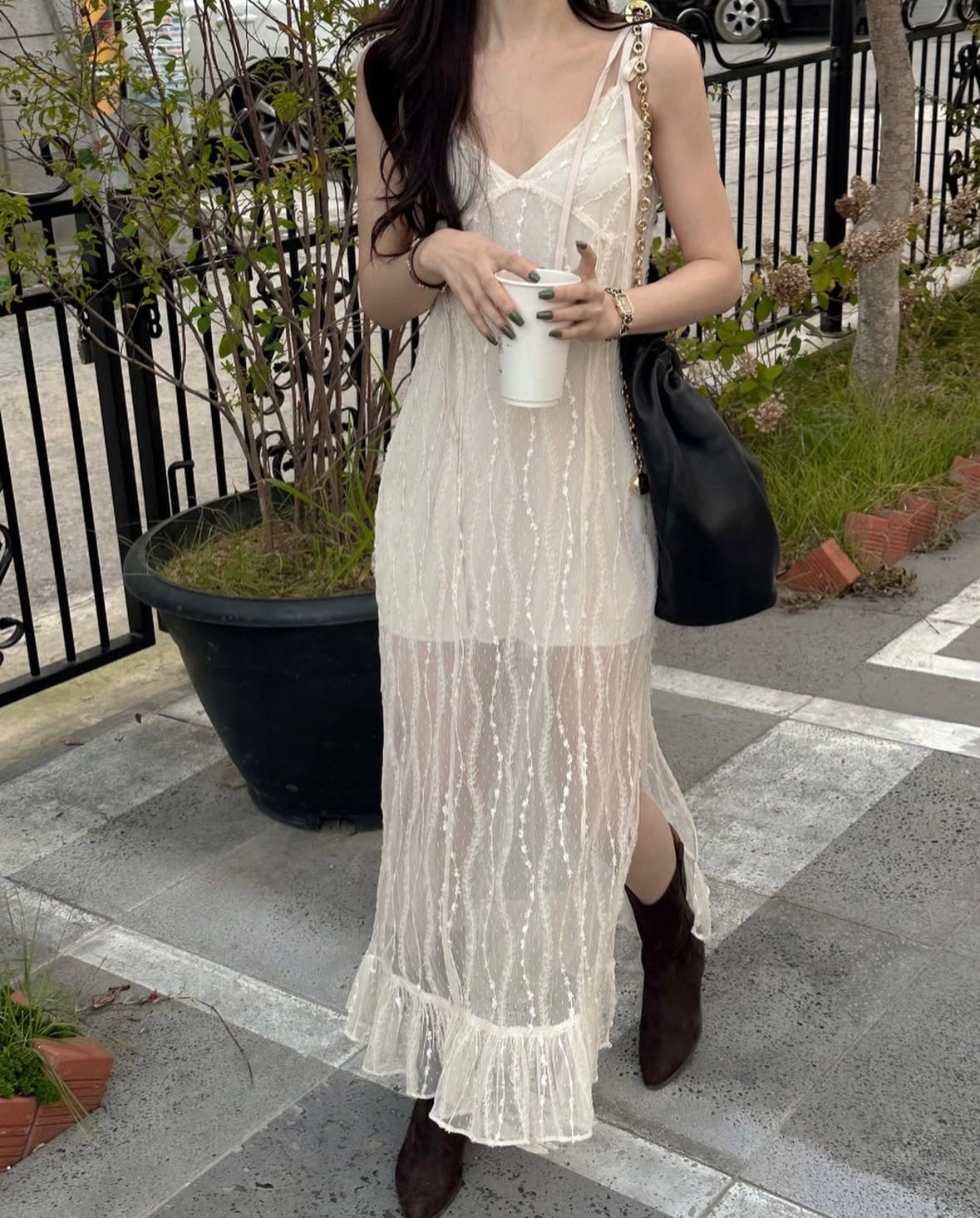 Bubbly see-through ops