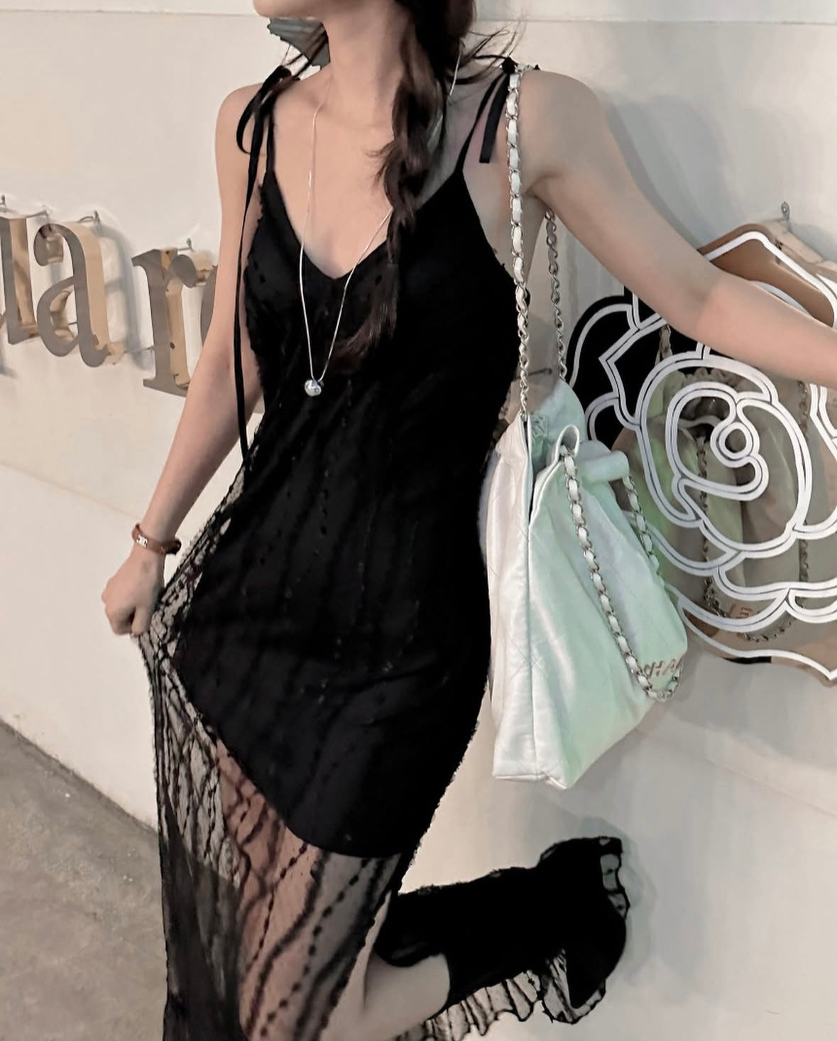 Bubbly see-through ops