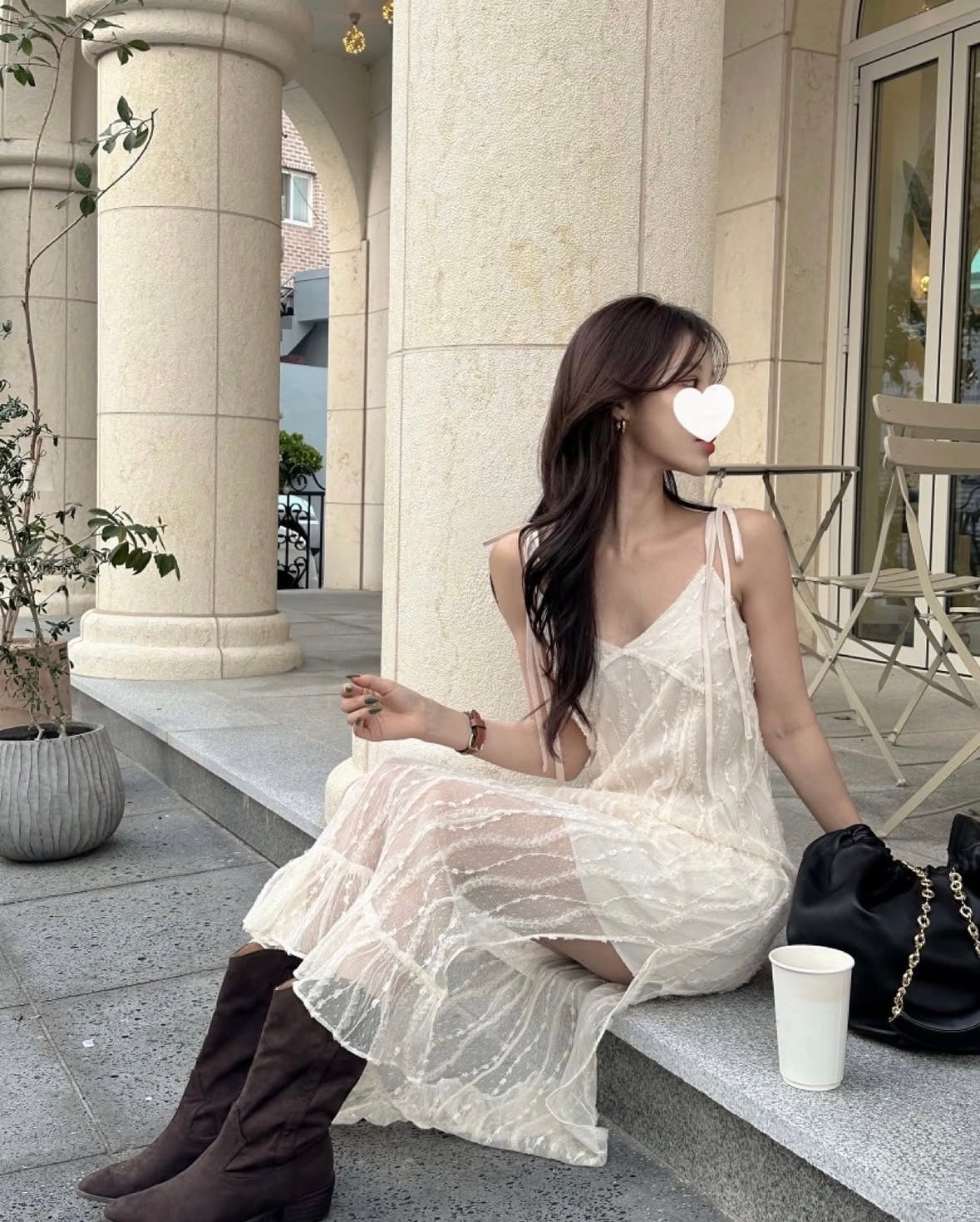 Bubbly see-through ops