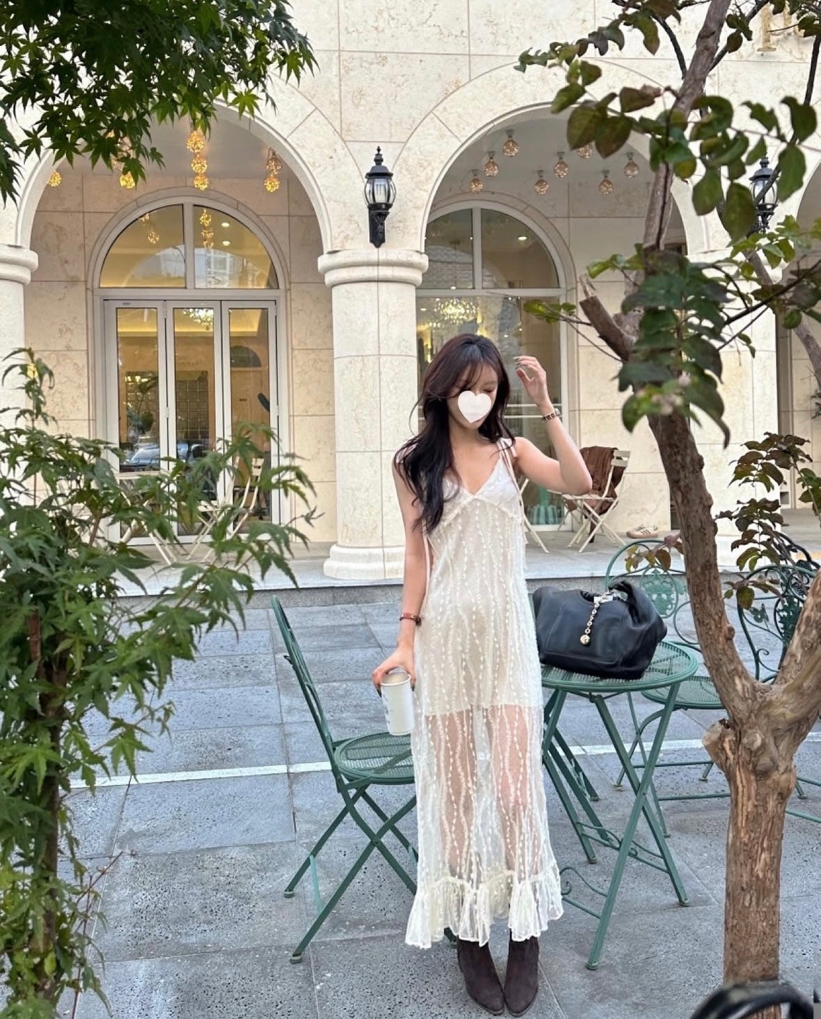 Bubbly see-through ops