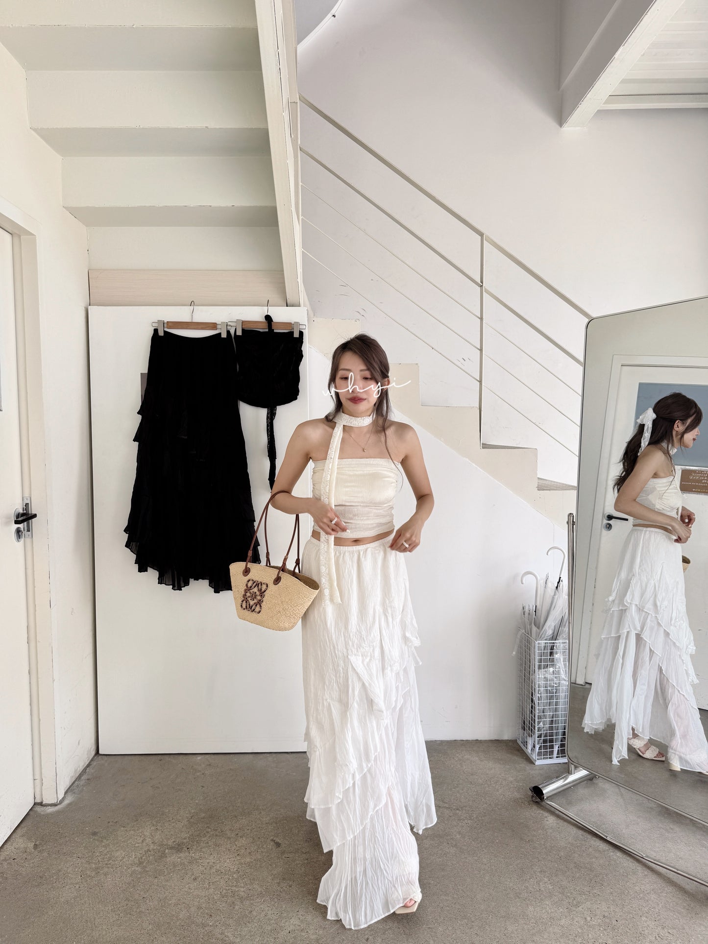Athena maxi skirt(2 colors)