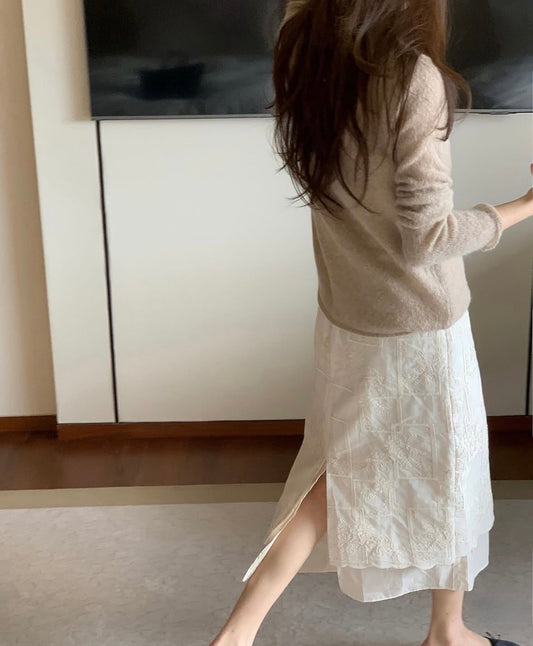 🦙70 kid mohair)Muslin knit