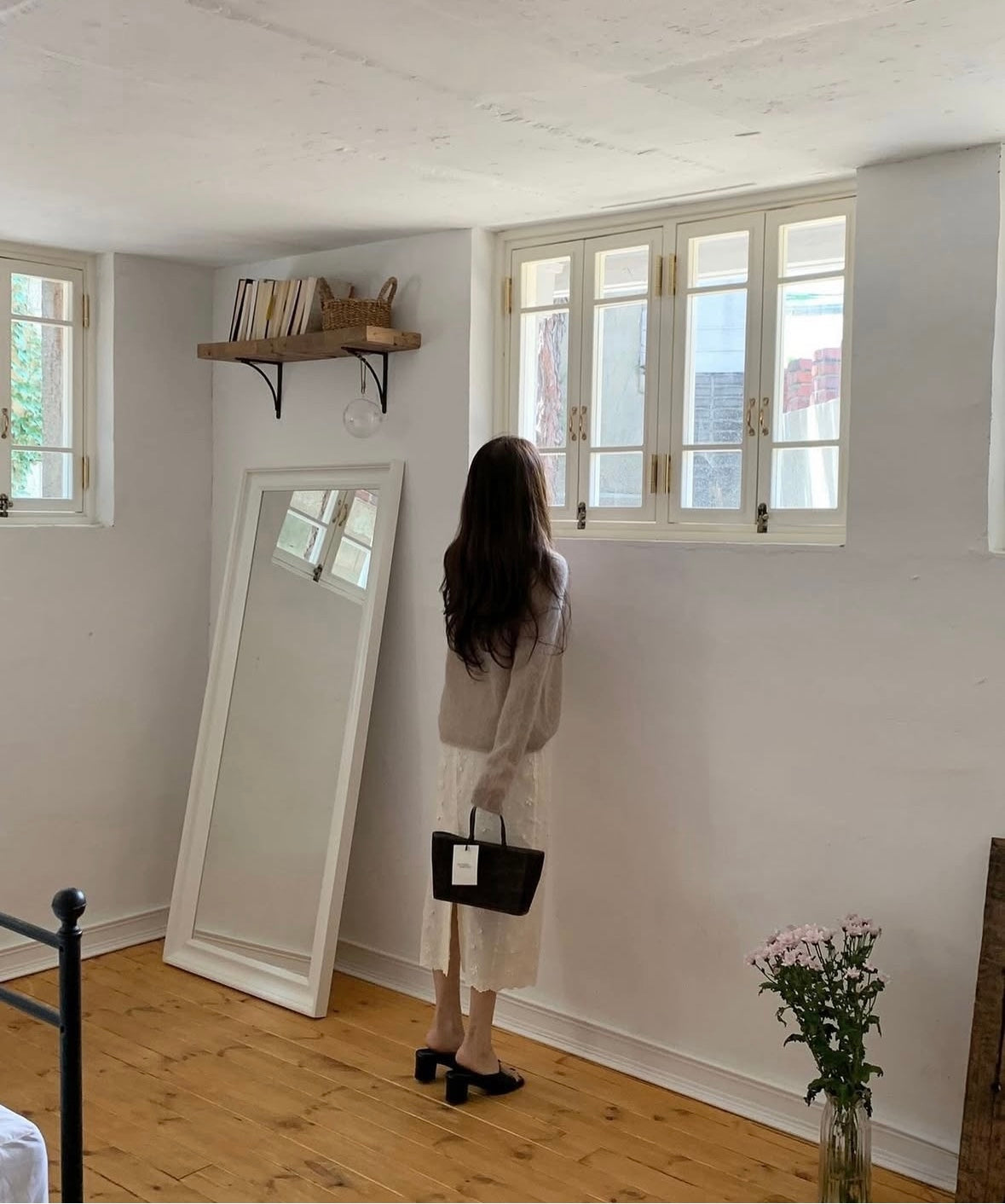 🦙70 kid mohair)Muslin knit