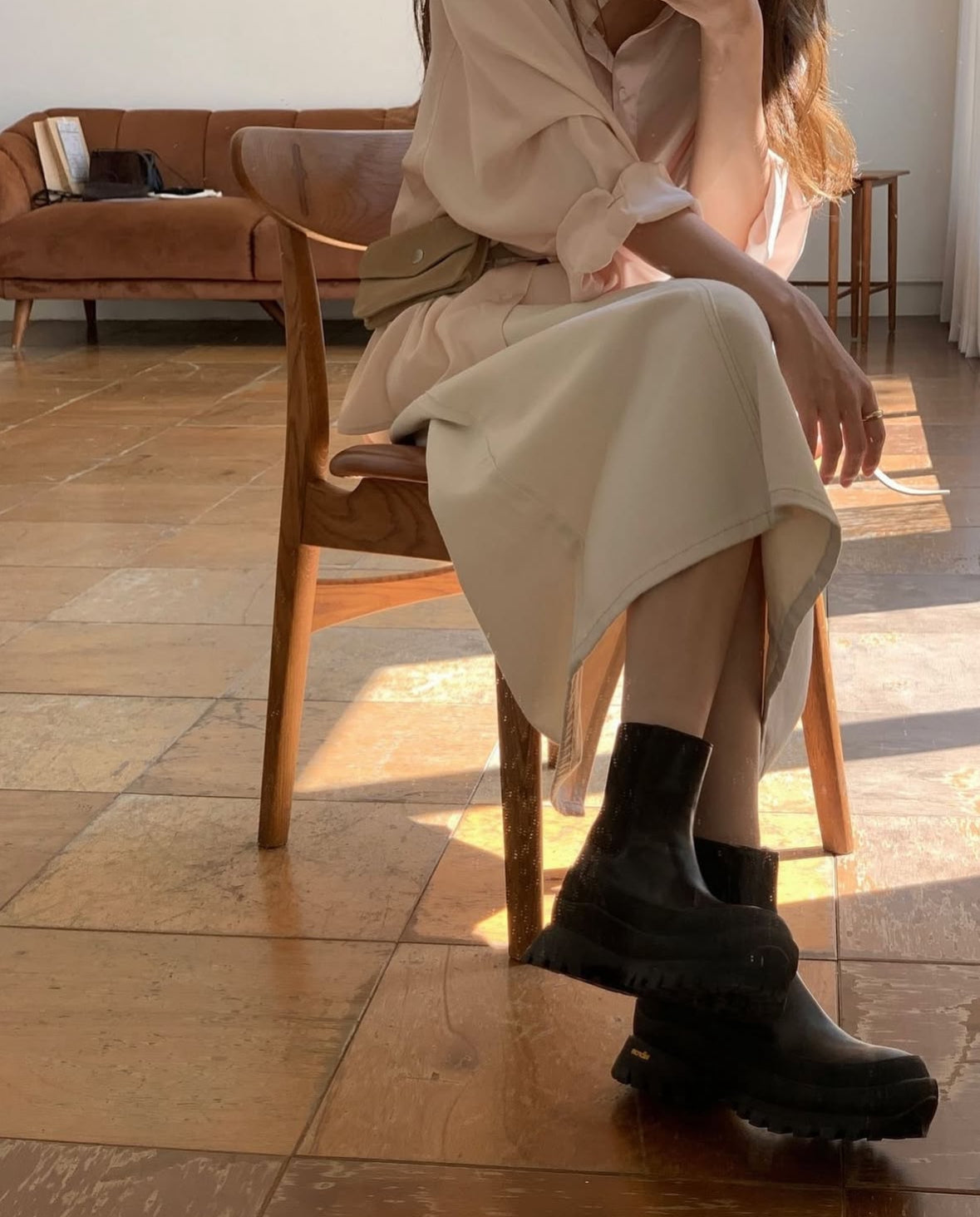 Soho denim skirt(2 colors)