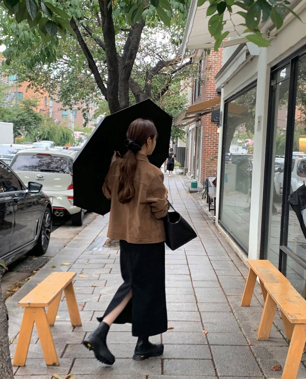 Soho denim skirt(2 colors)