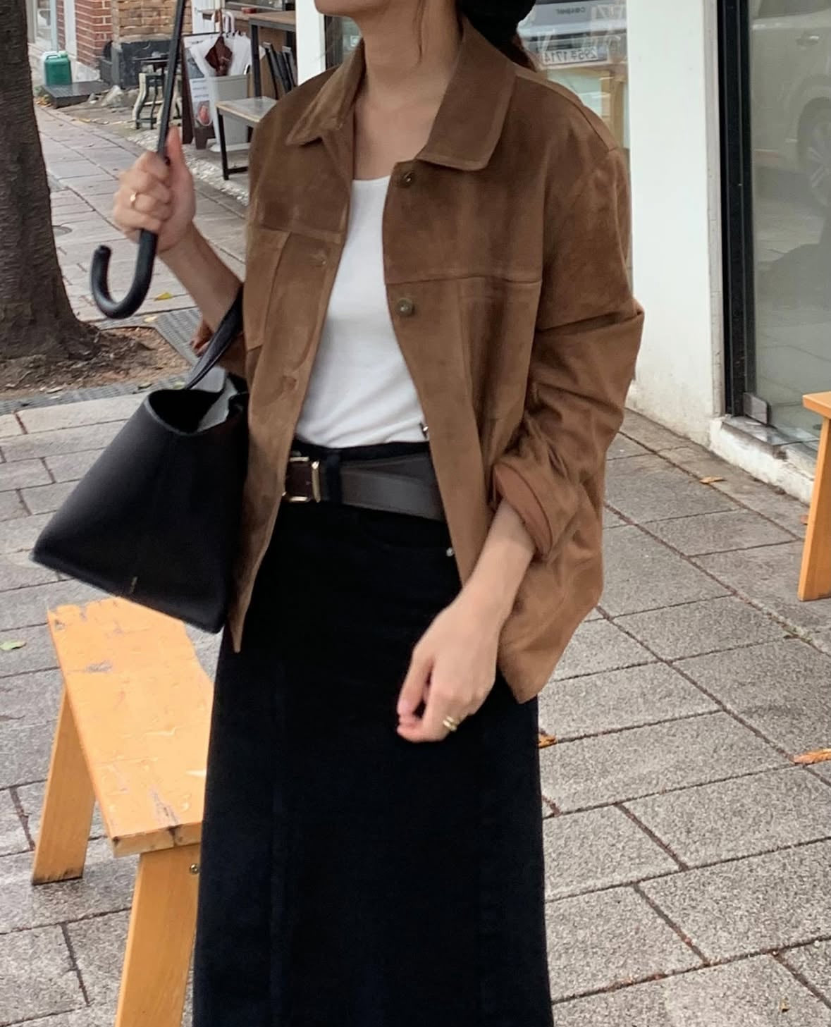 Soho denim skirt(2 colors)