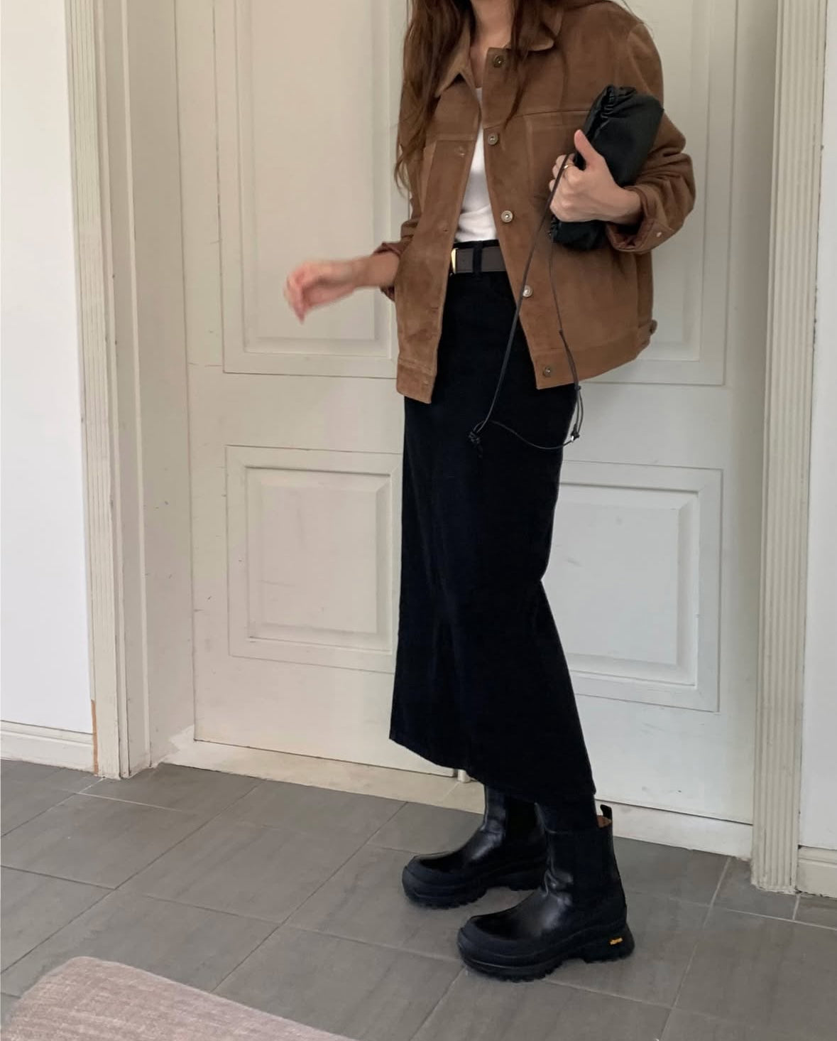 Soho denim skirt(2 colors)