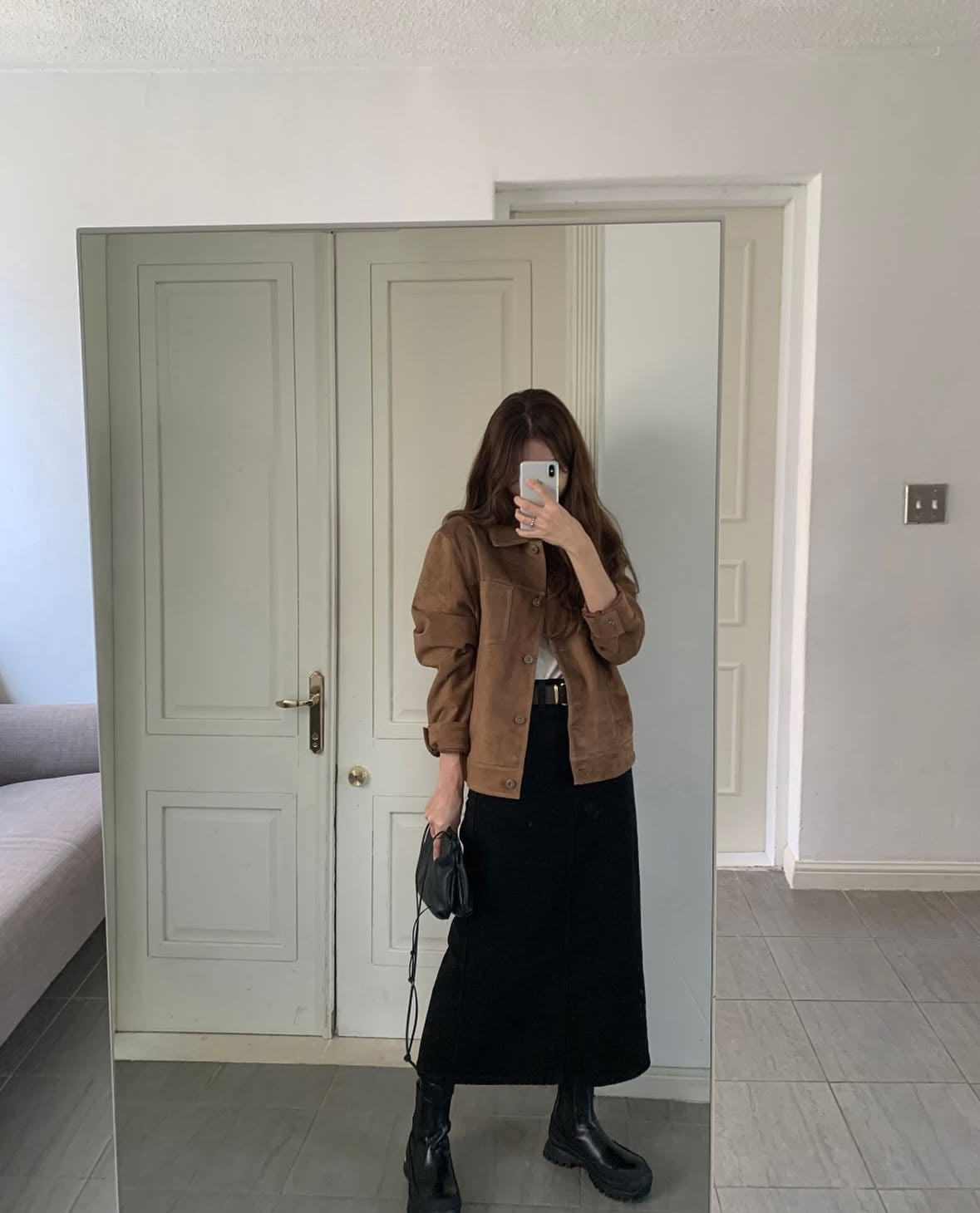 Soho denim skirt(2 colors)