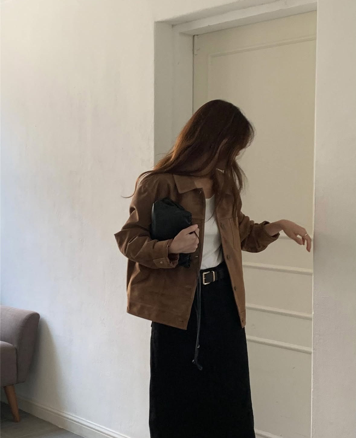 Soho denim skirt(2 colors)