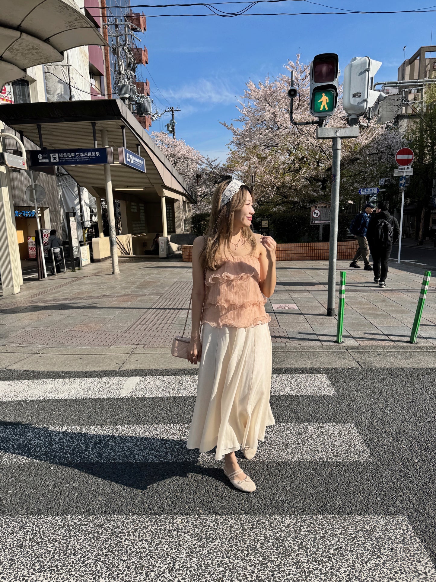 My favorite apricot blouse