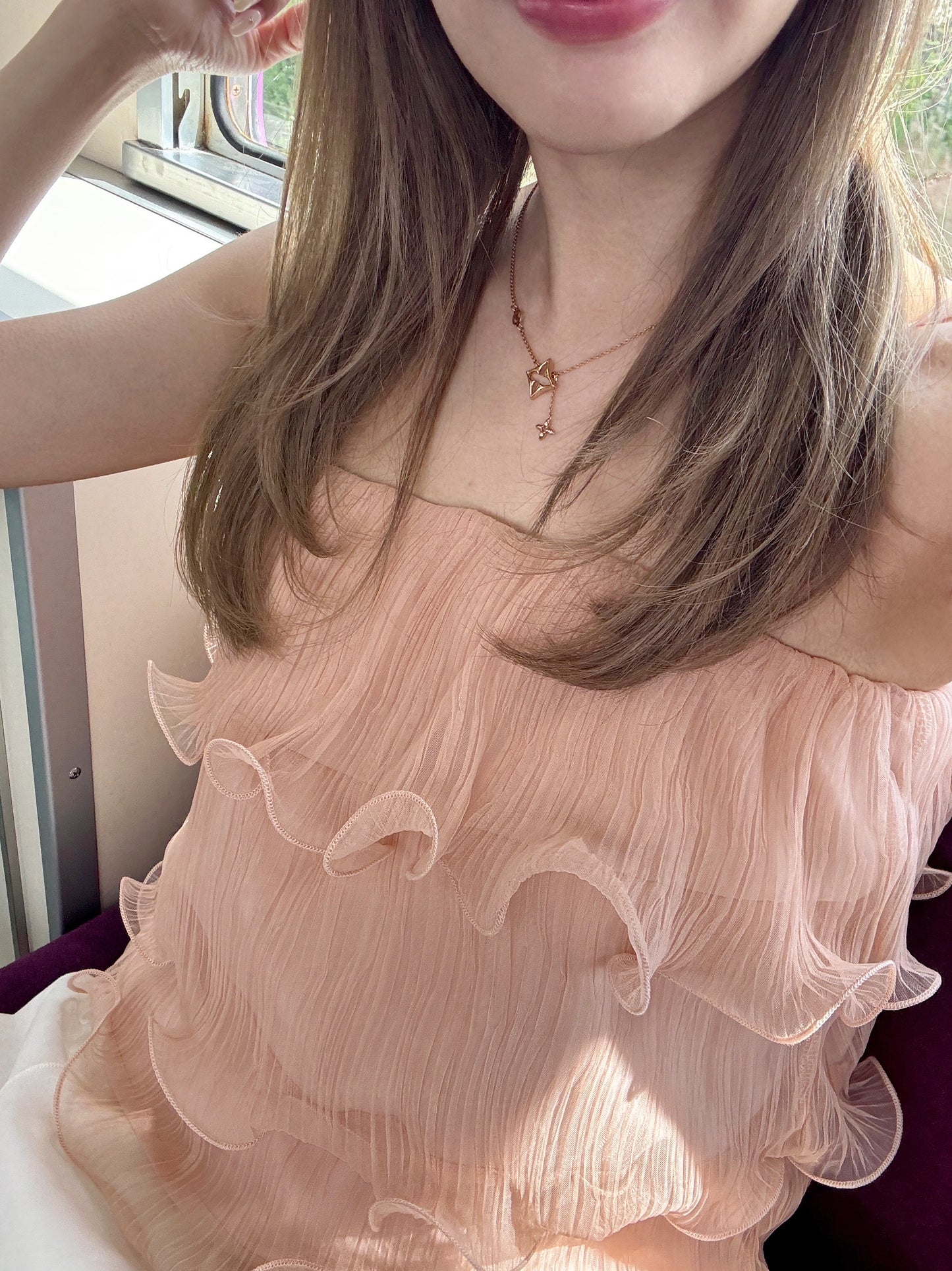 My favorite apricot blouse