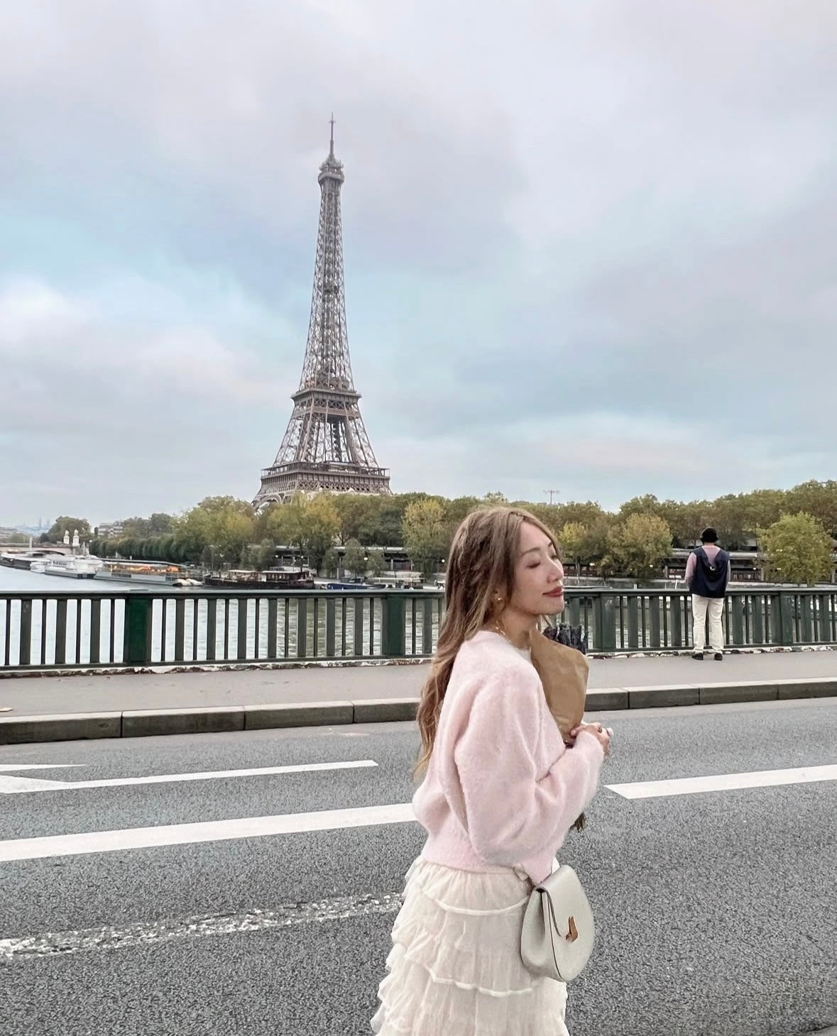 Swan long skirt(2 colors)