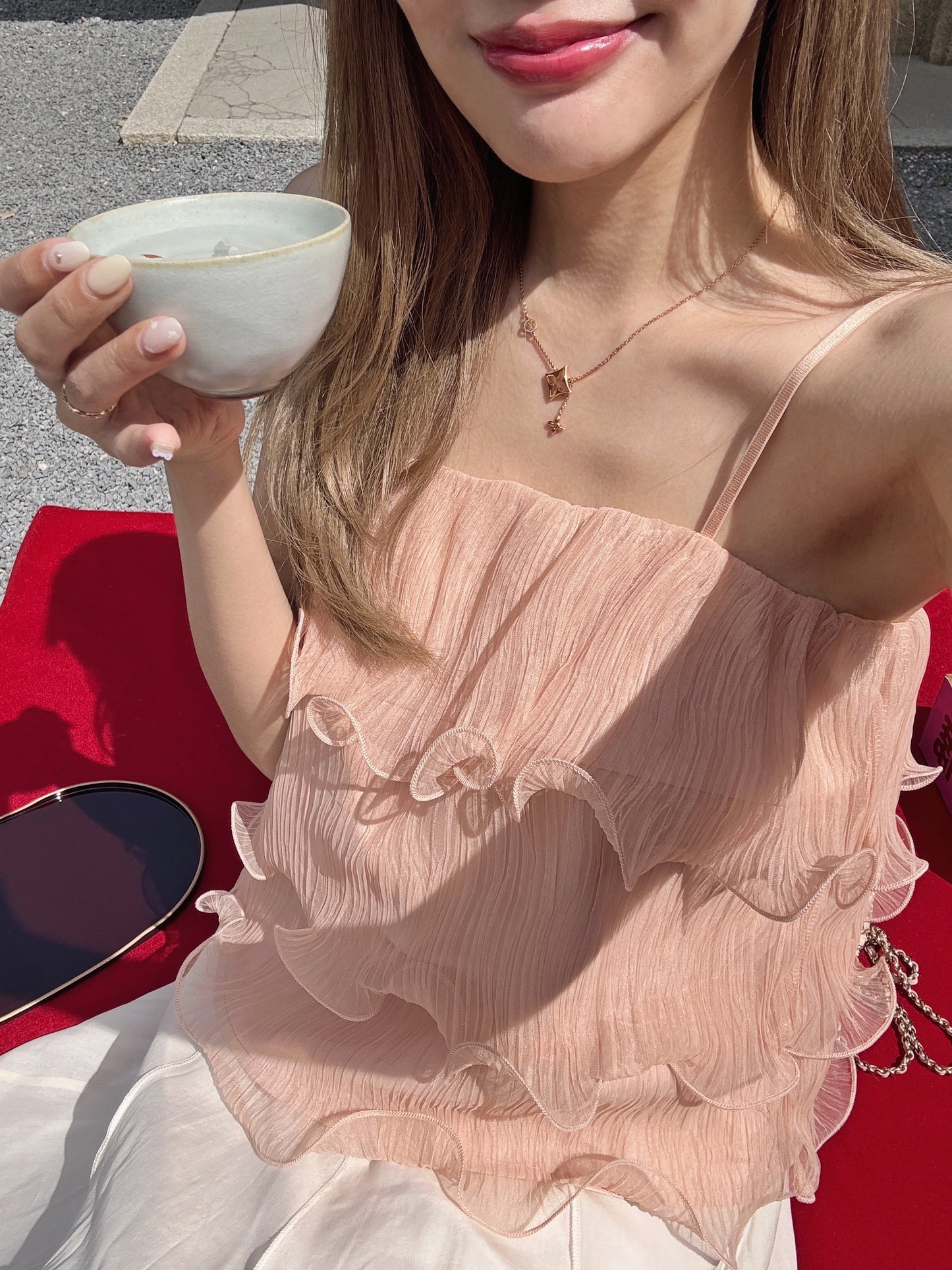 My favorite apricot blouse