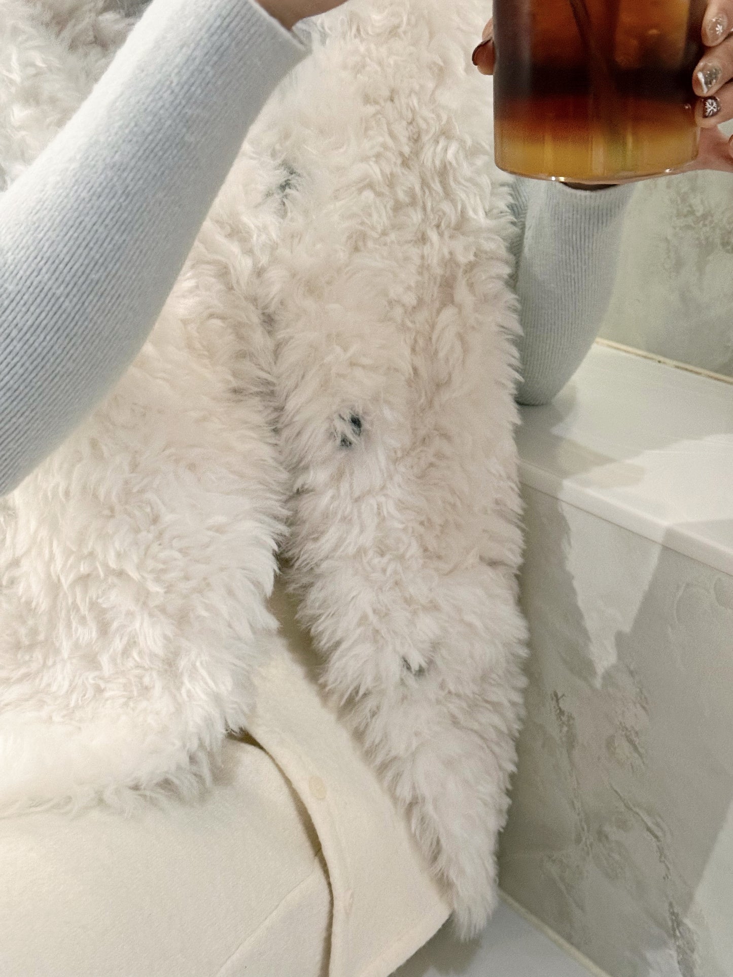 White christmas vest