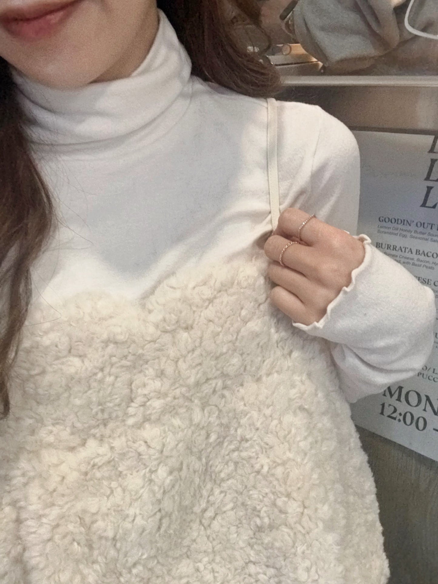 Coco fur bustier
