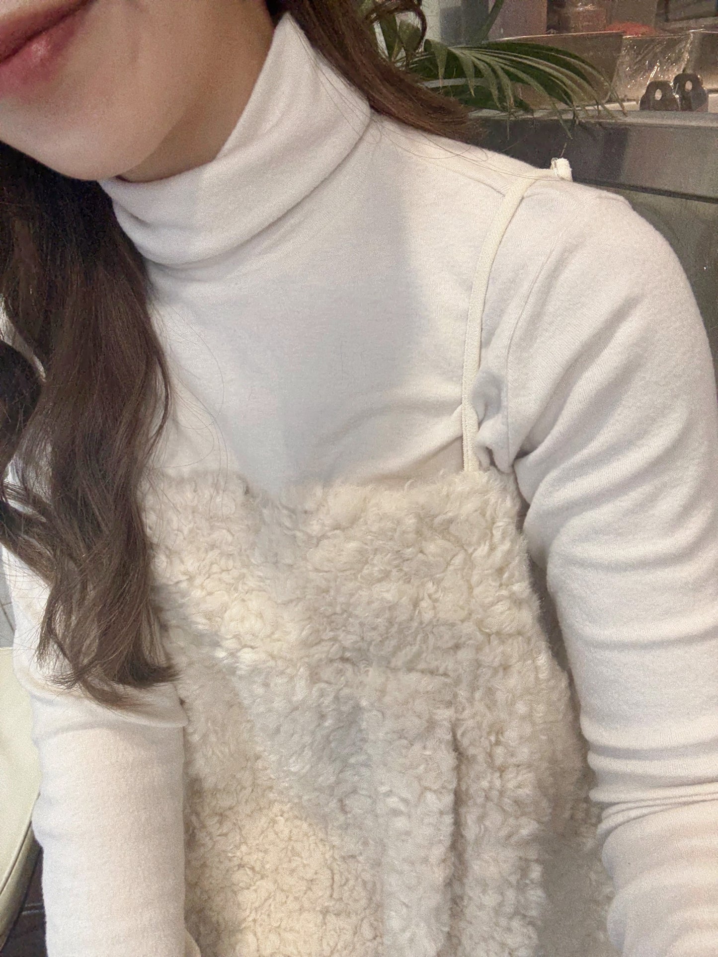 Coco fur bustier