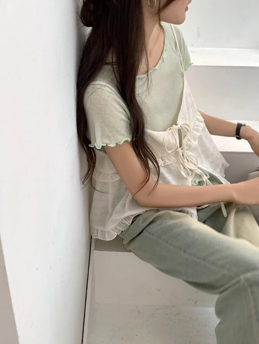 Wool tencel tee(5 colors)