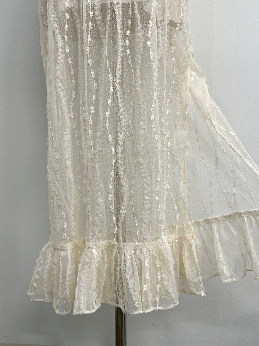 Bubbly see-through ops(2 colors)
