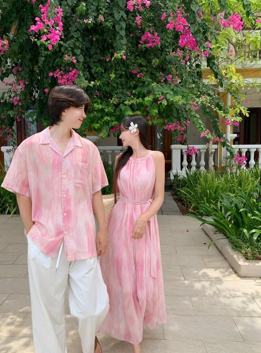 Soft blush couple look(2 colors)