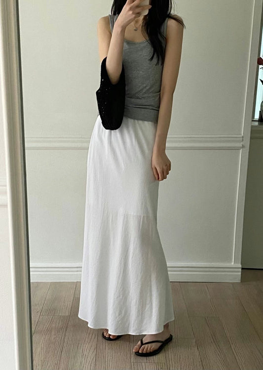 Linen sha skirt