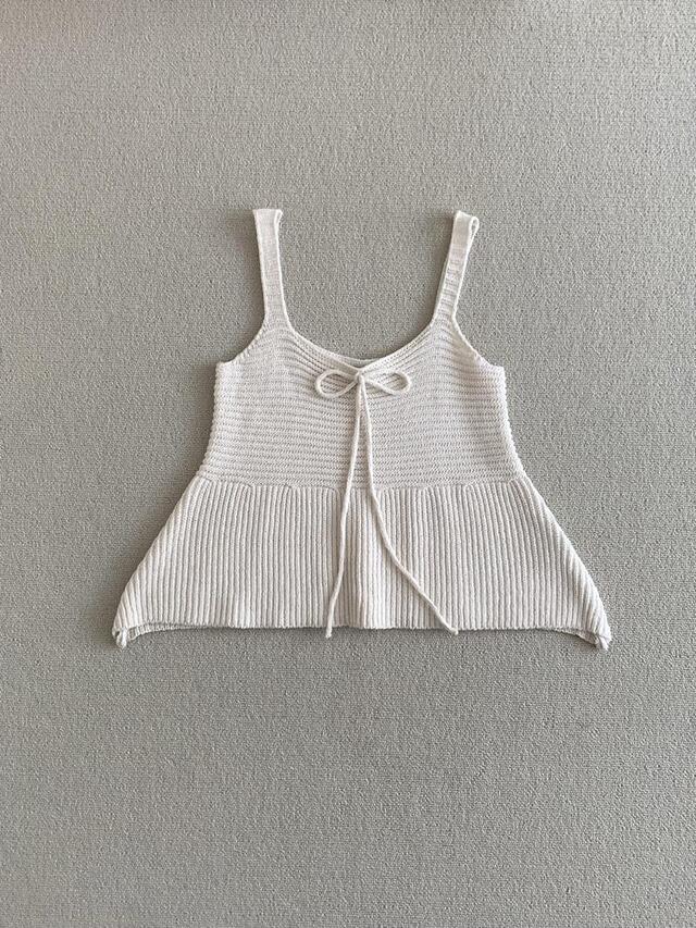 Sense knit sleeveless (2 colors)
