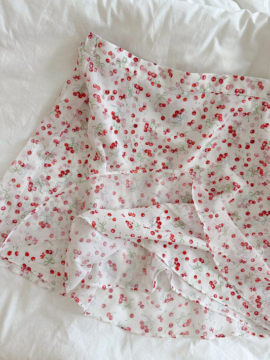 Cherry skirt