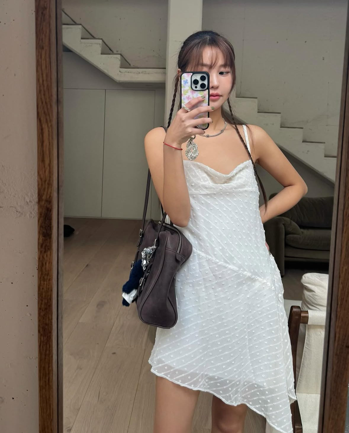 Herm slip dress