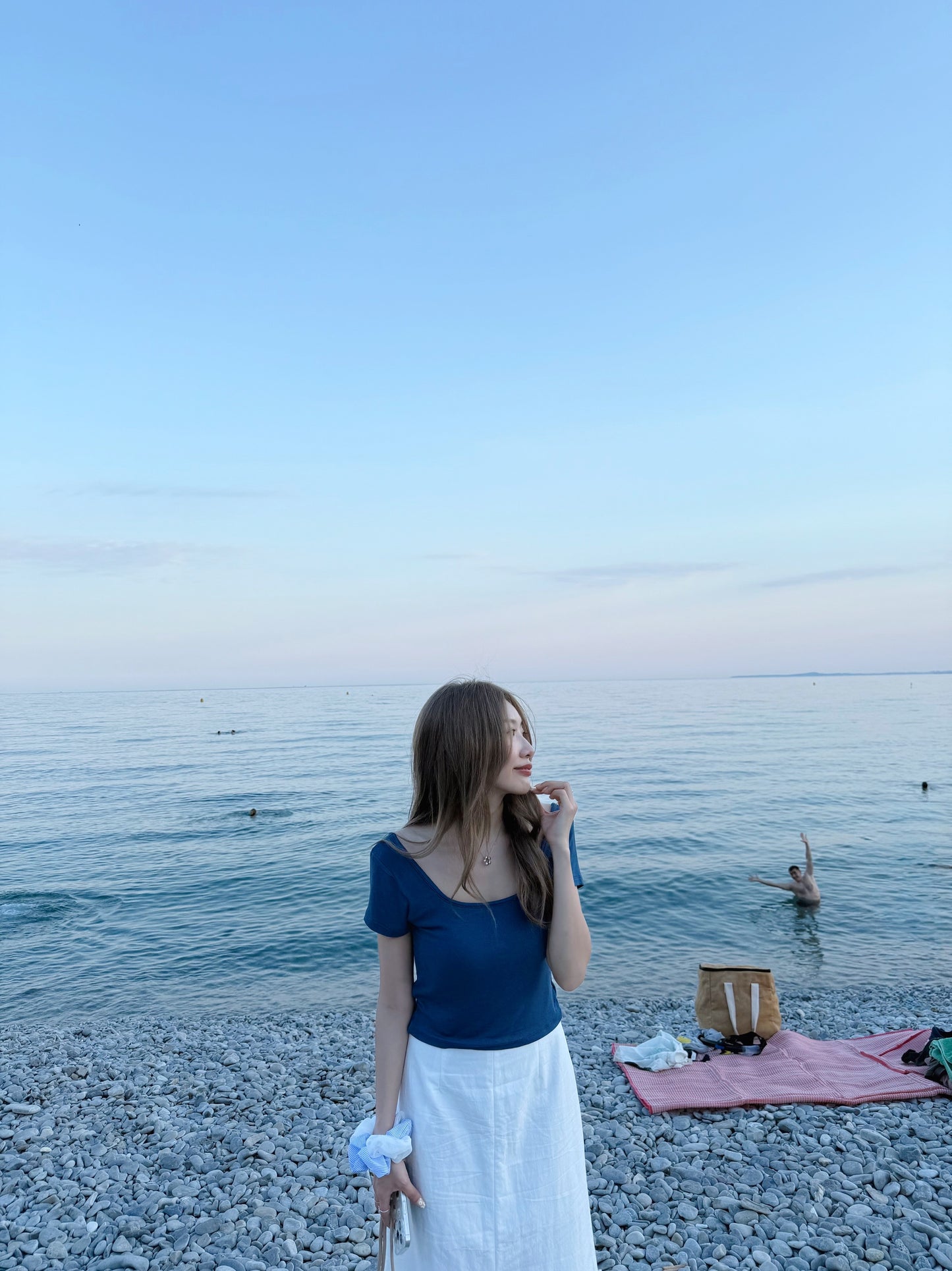 Ocean wave top