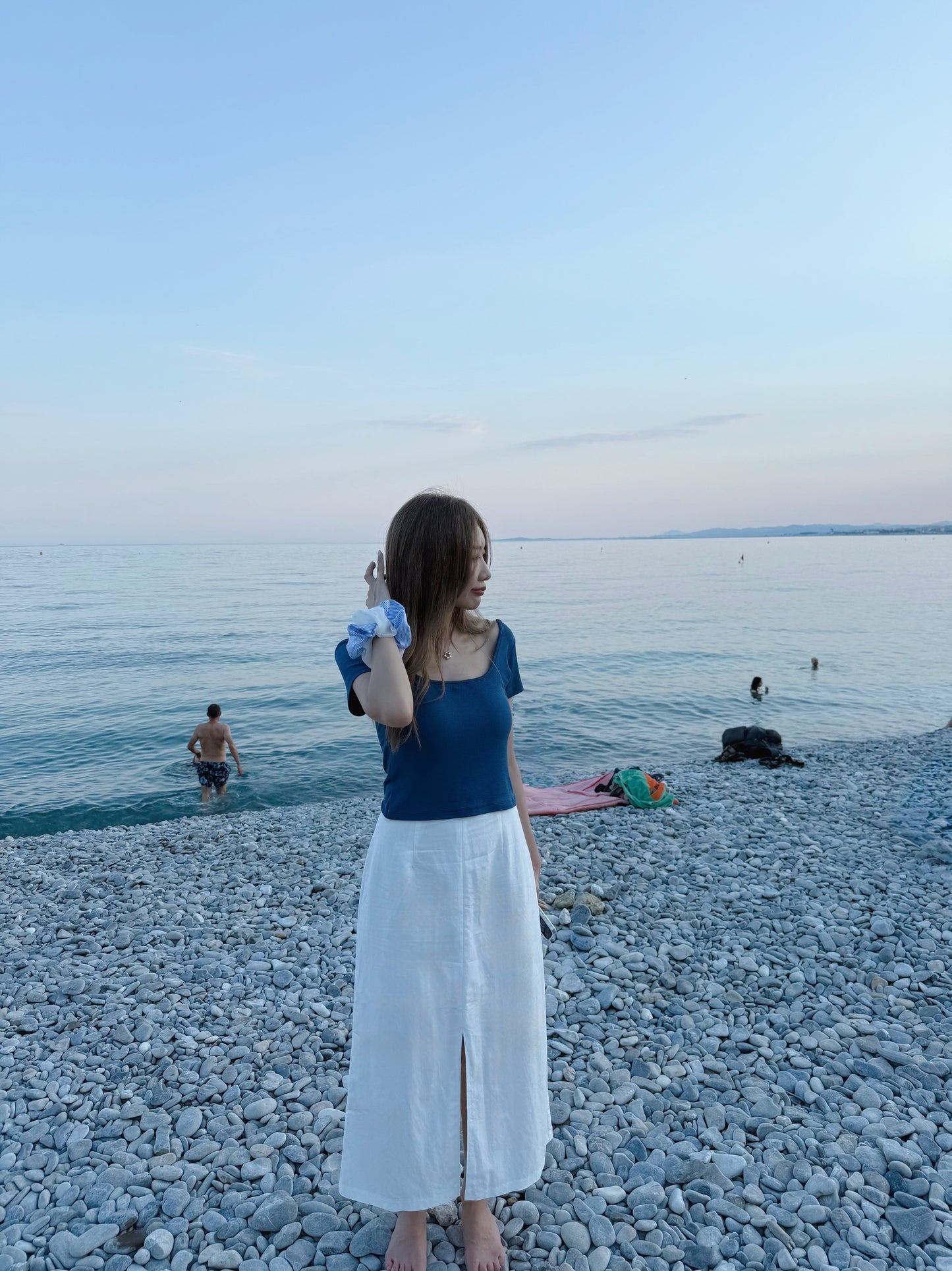 Ocean wave top