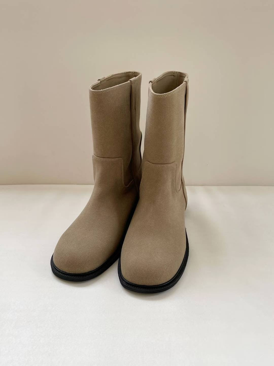 Waffle camel boots(3 colors)