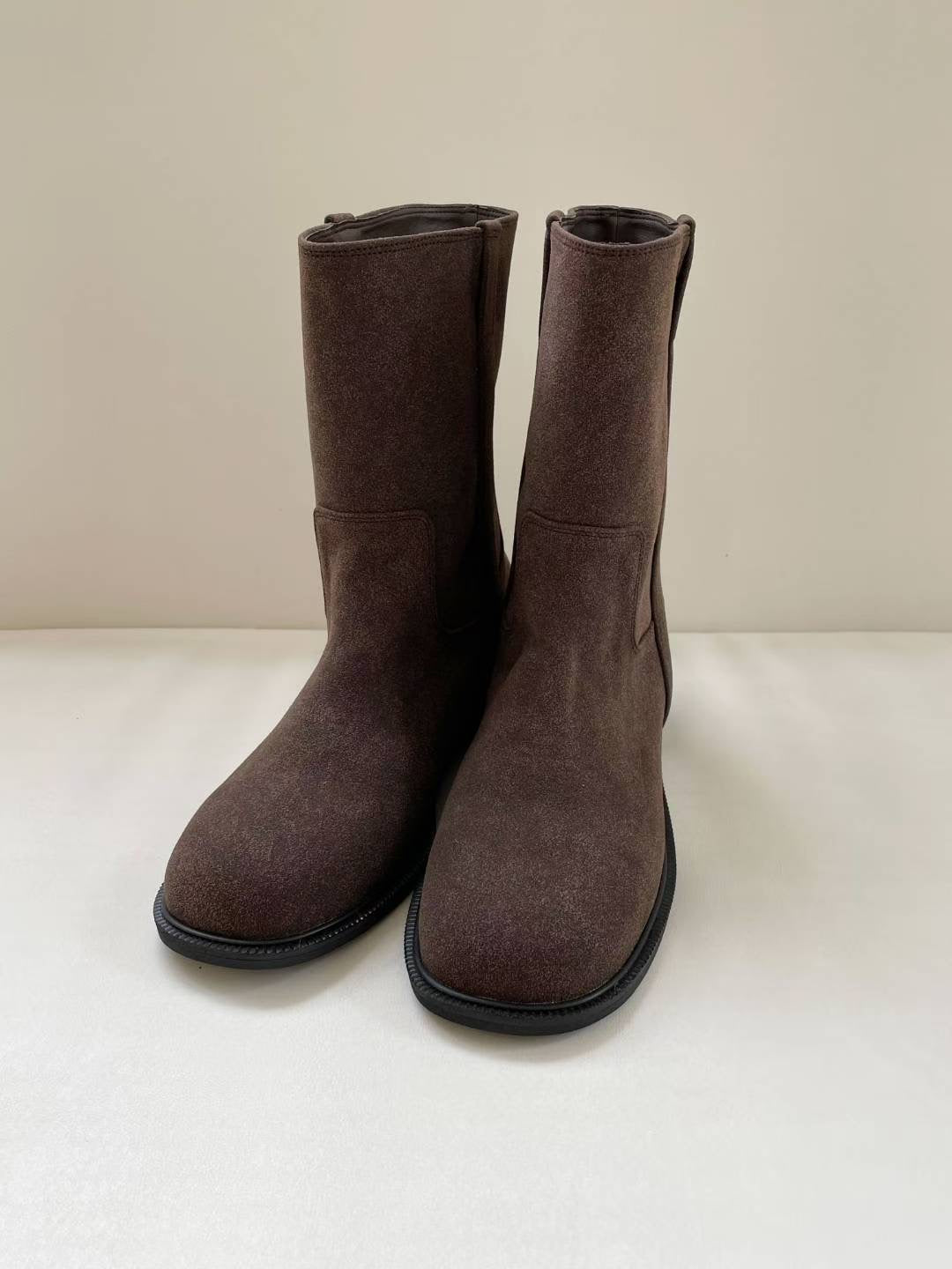 Waffle camel boots(3 colors)