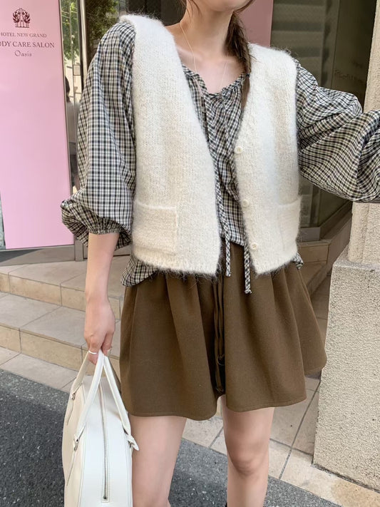 Alpaca wool vest