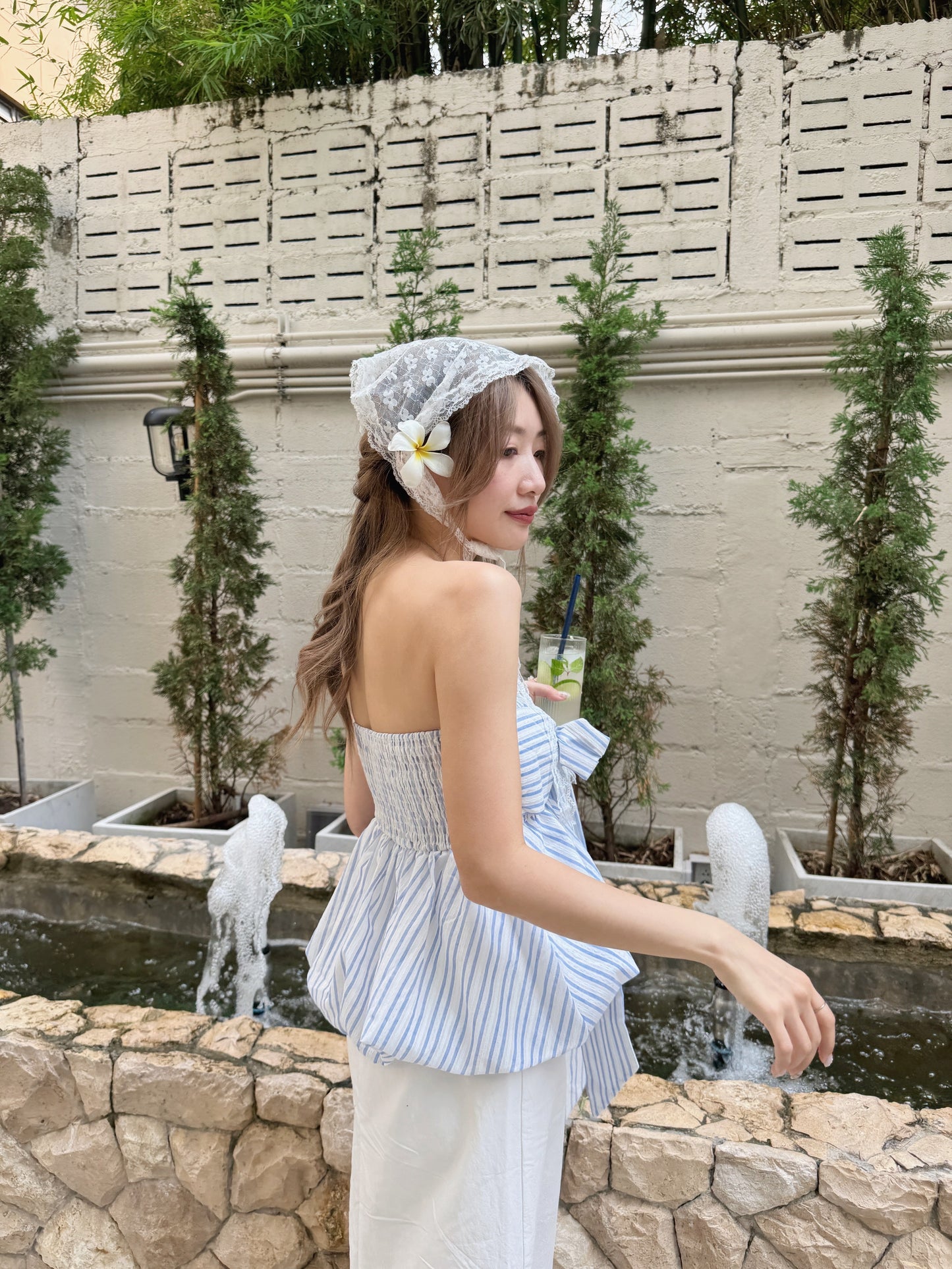 Sea salt top(2 colors)