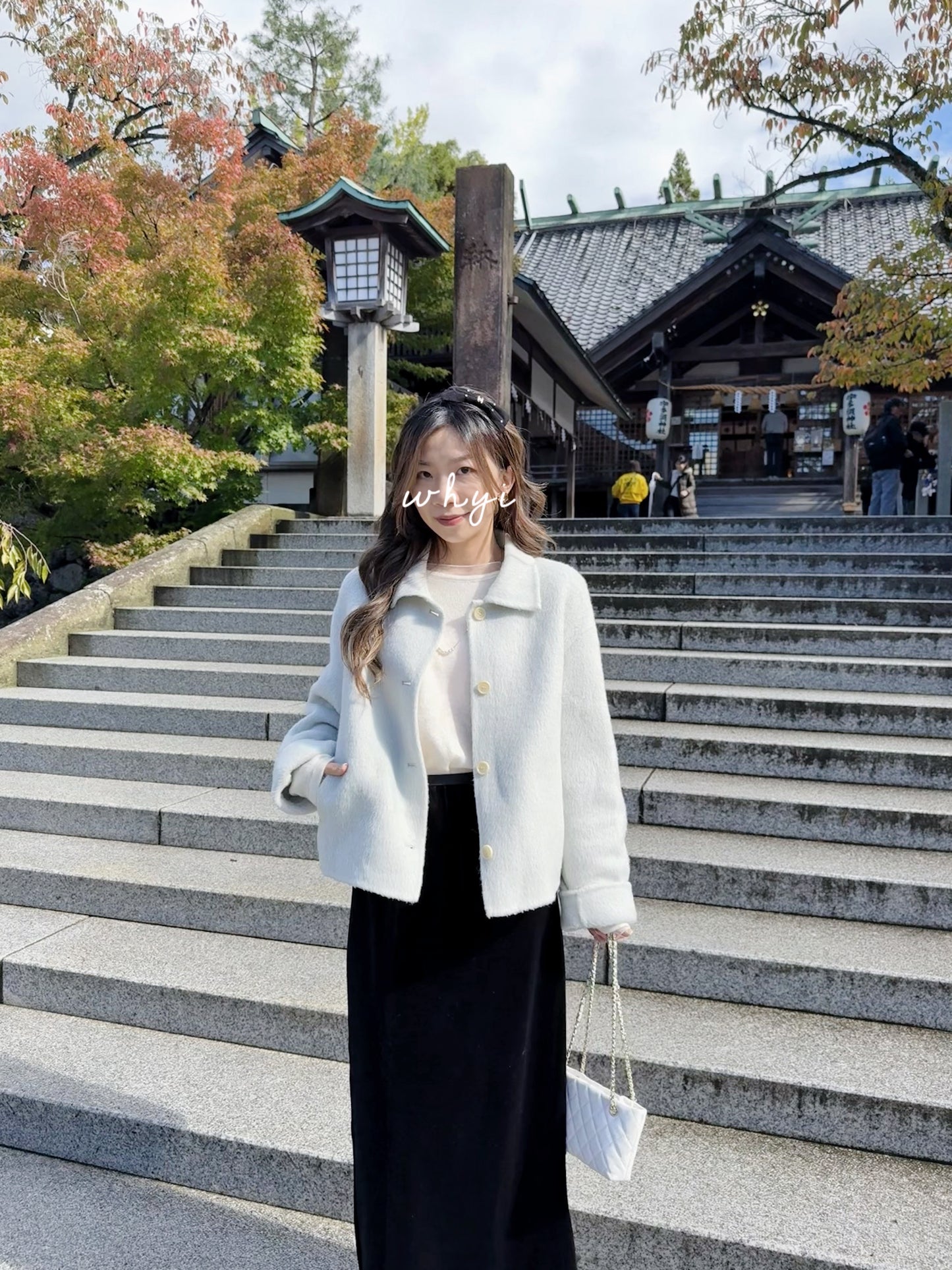 95 wool)Moonlight handmade coat