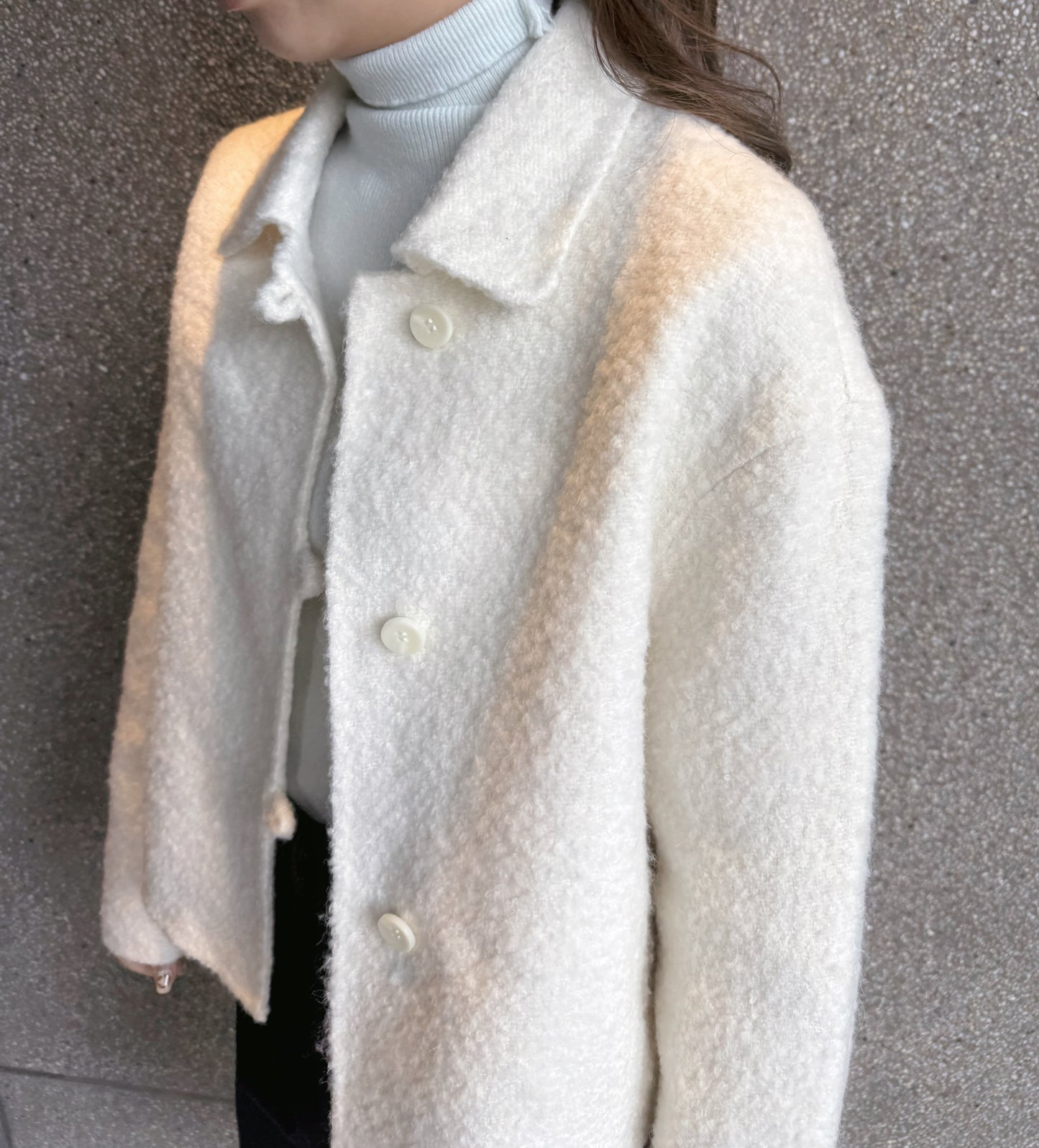 95 wool)Snowman handmade coat