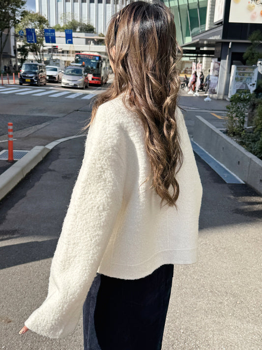 95 wool)Snowman handmade coat