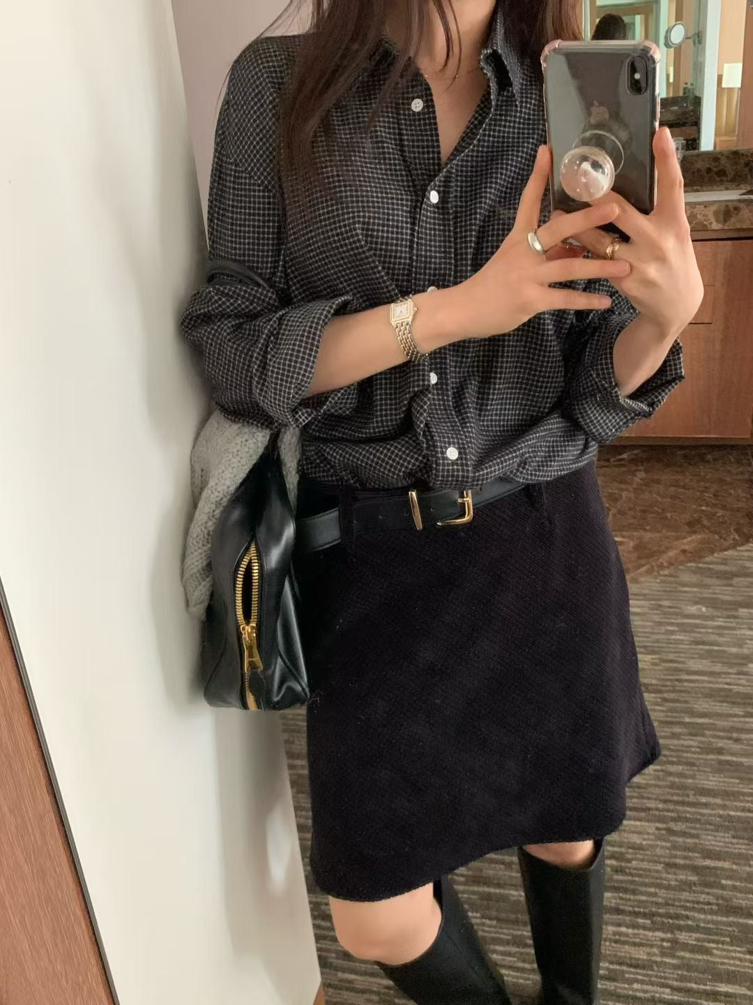 Chrome skirt