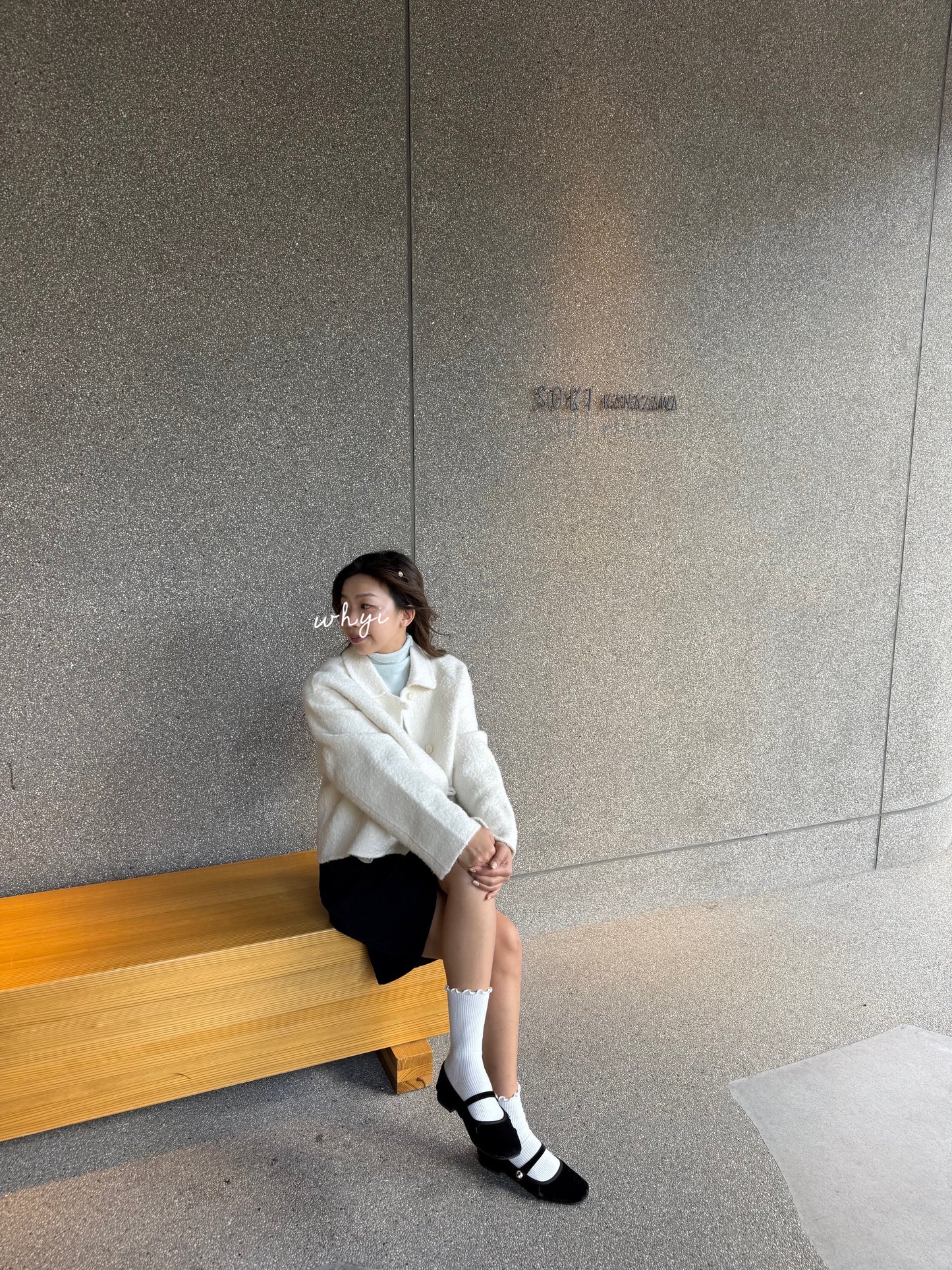 95 wool)Snowman handmade coat