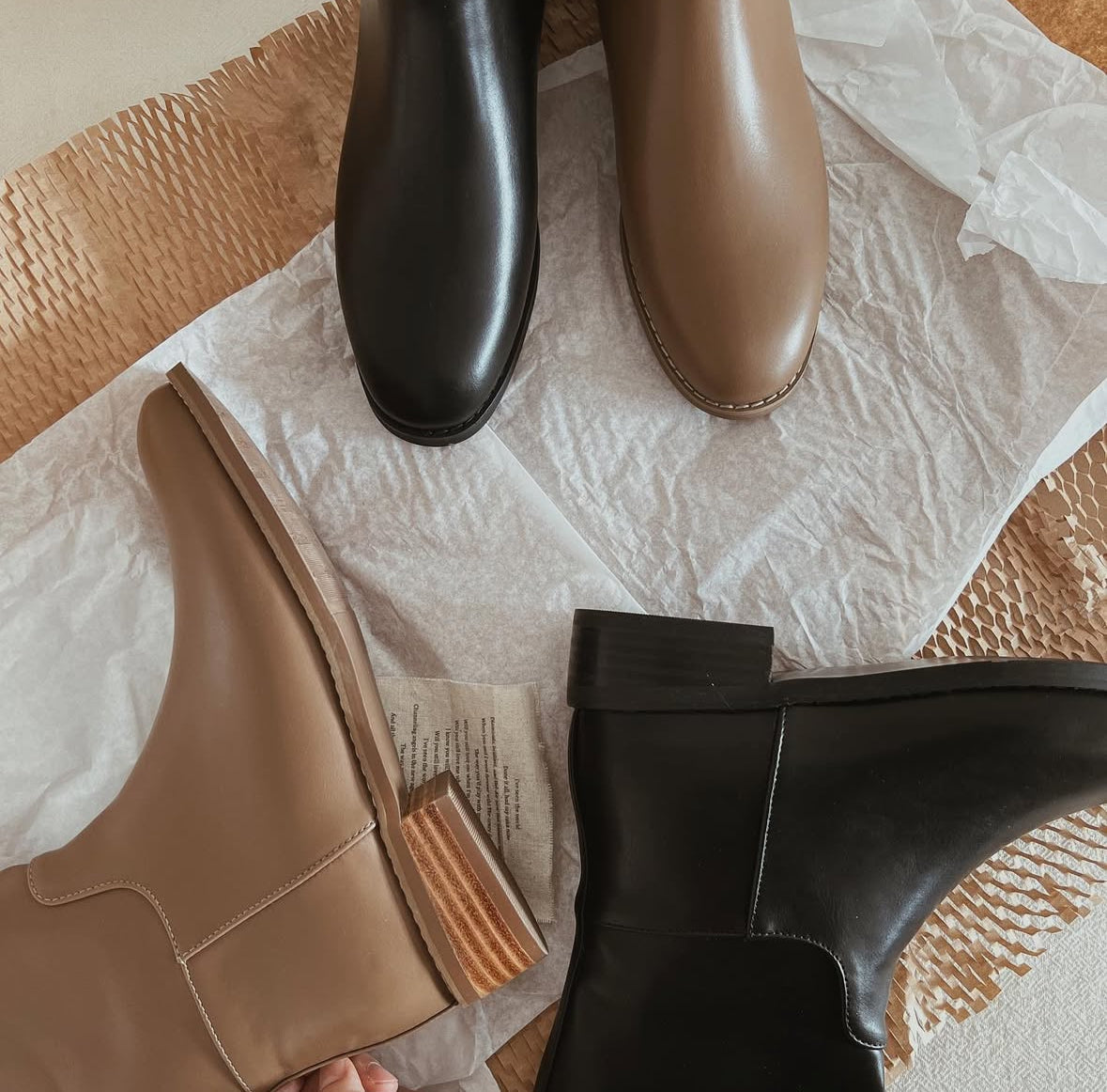 Lock boots(2 colors)