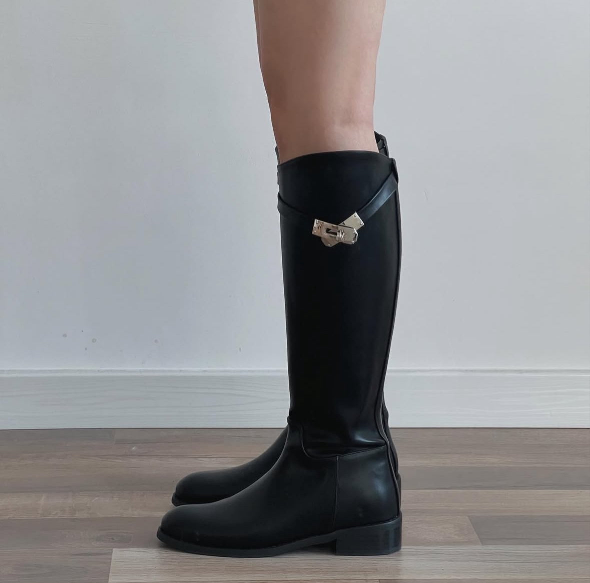 Lock boots(2 colors)