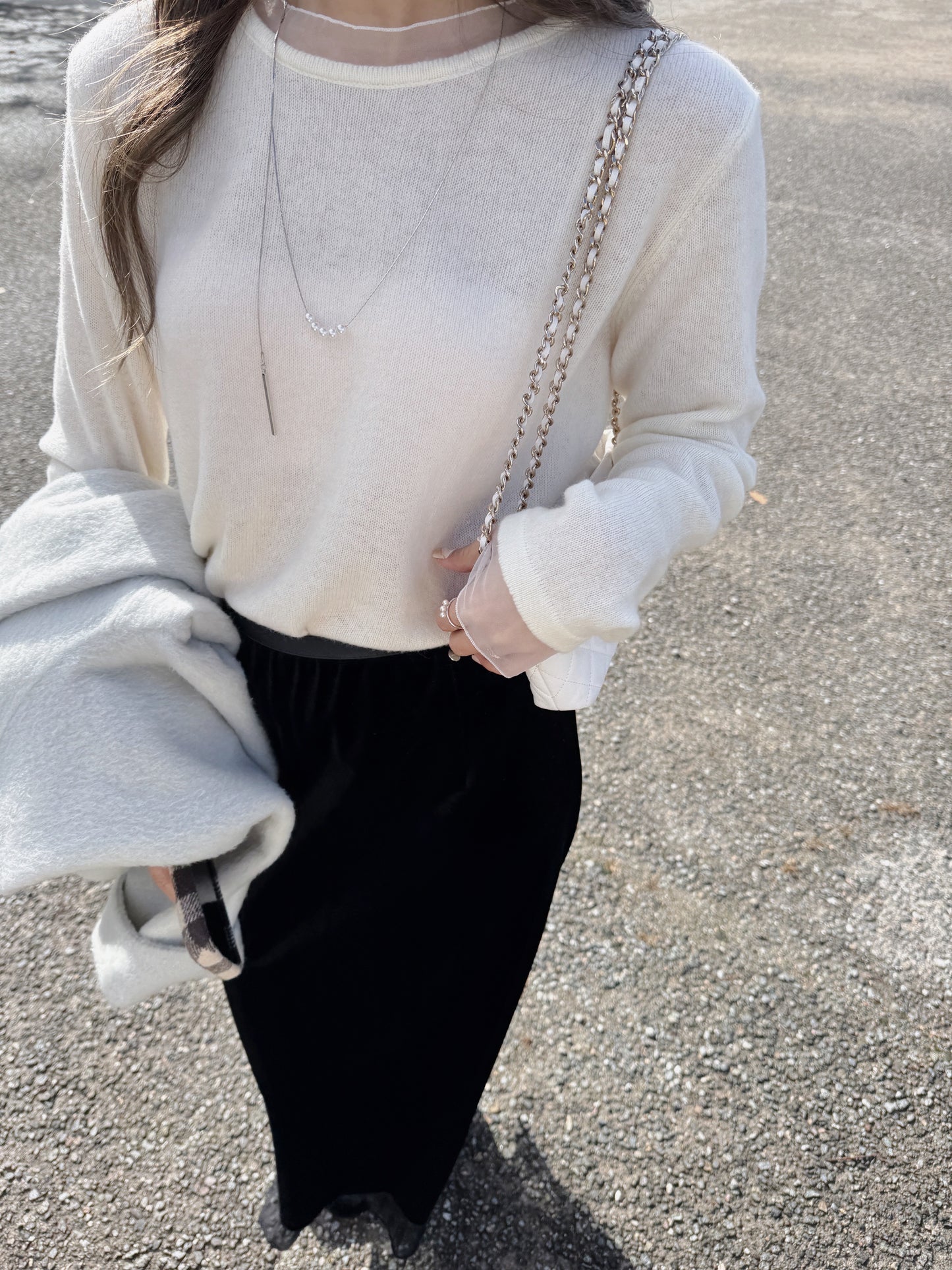 100 wool)Mist top