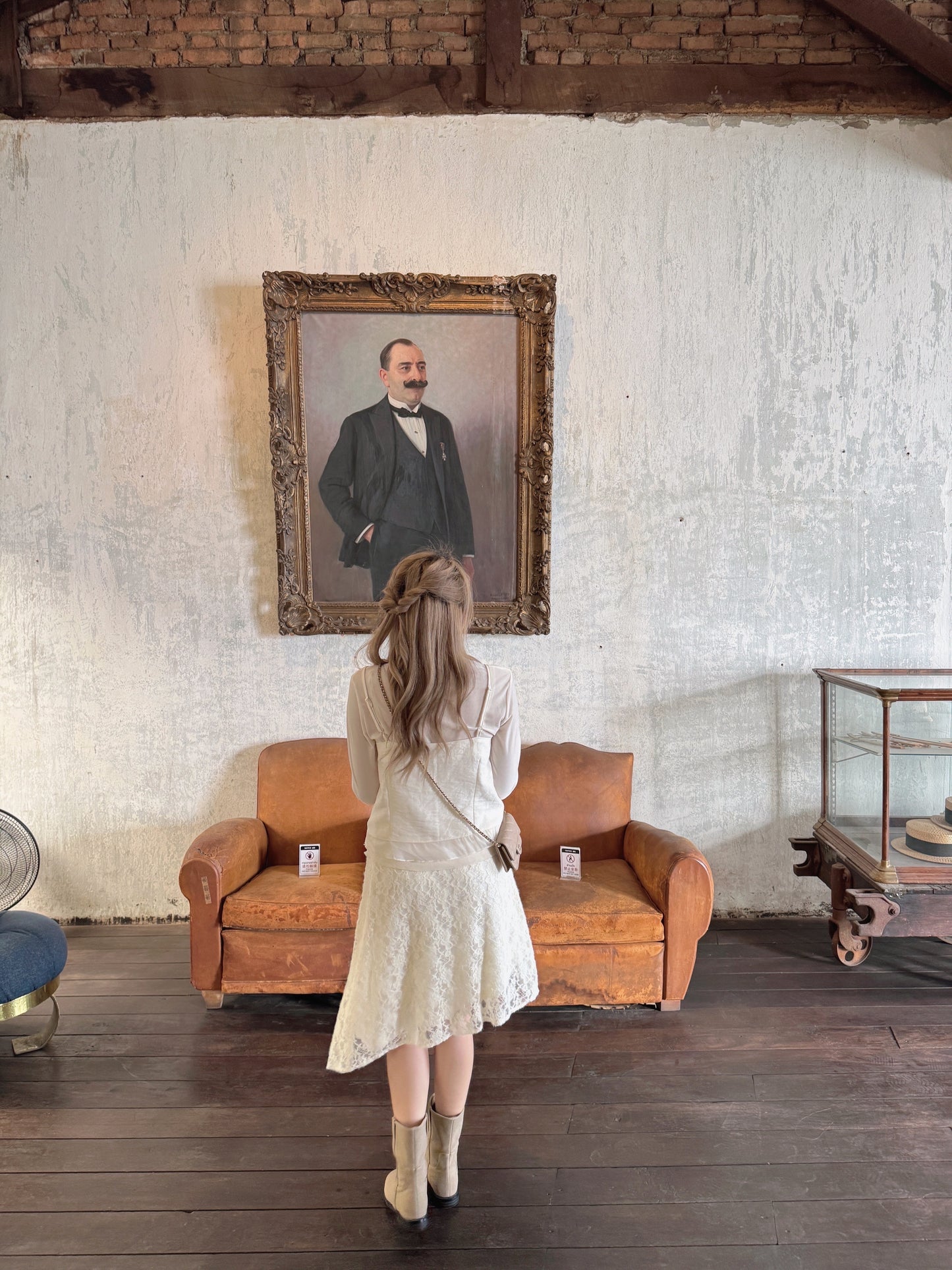 Ladder lace skirt set