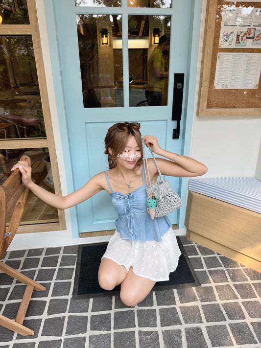 Milky flower skirt(inner pants)