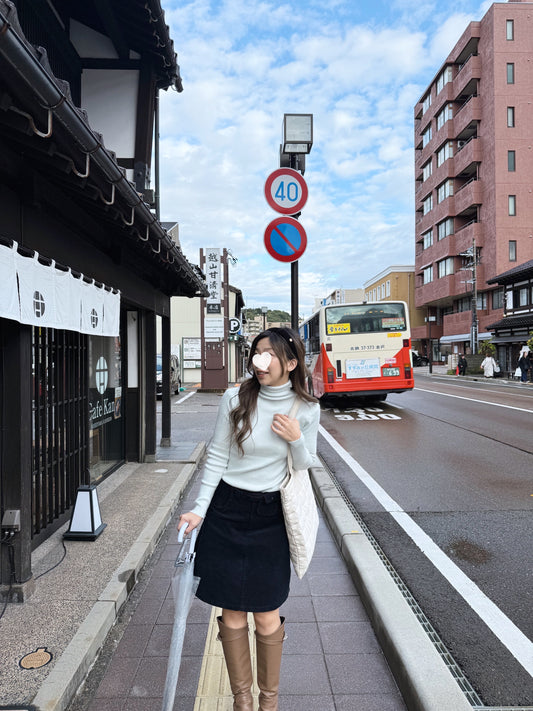 Sweetest top(3 colors)半高領｜高領