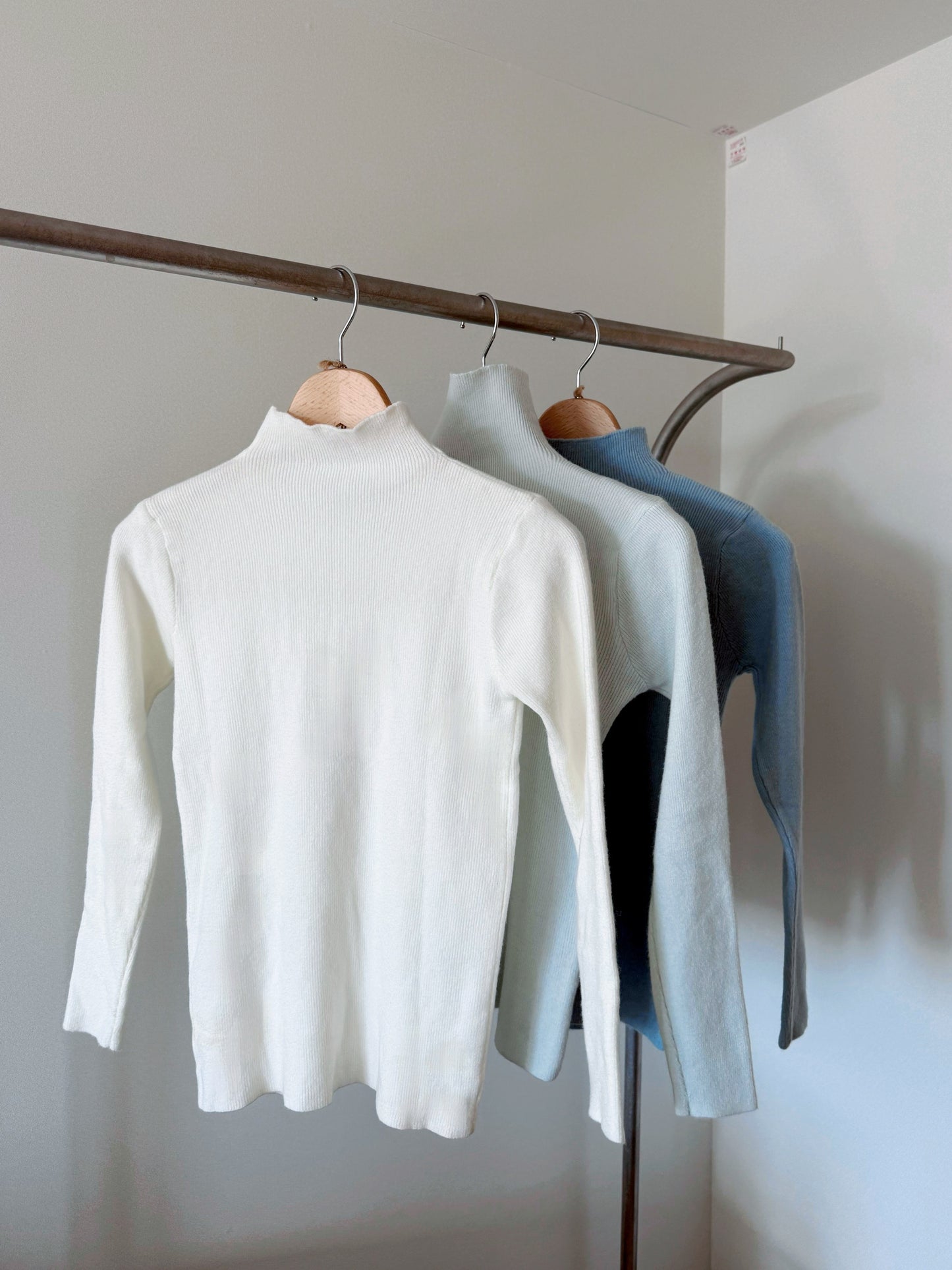 Sweetest top(3 colors)半高領｜高領