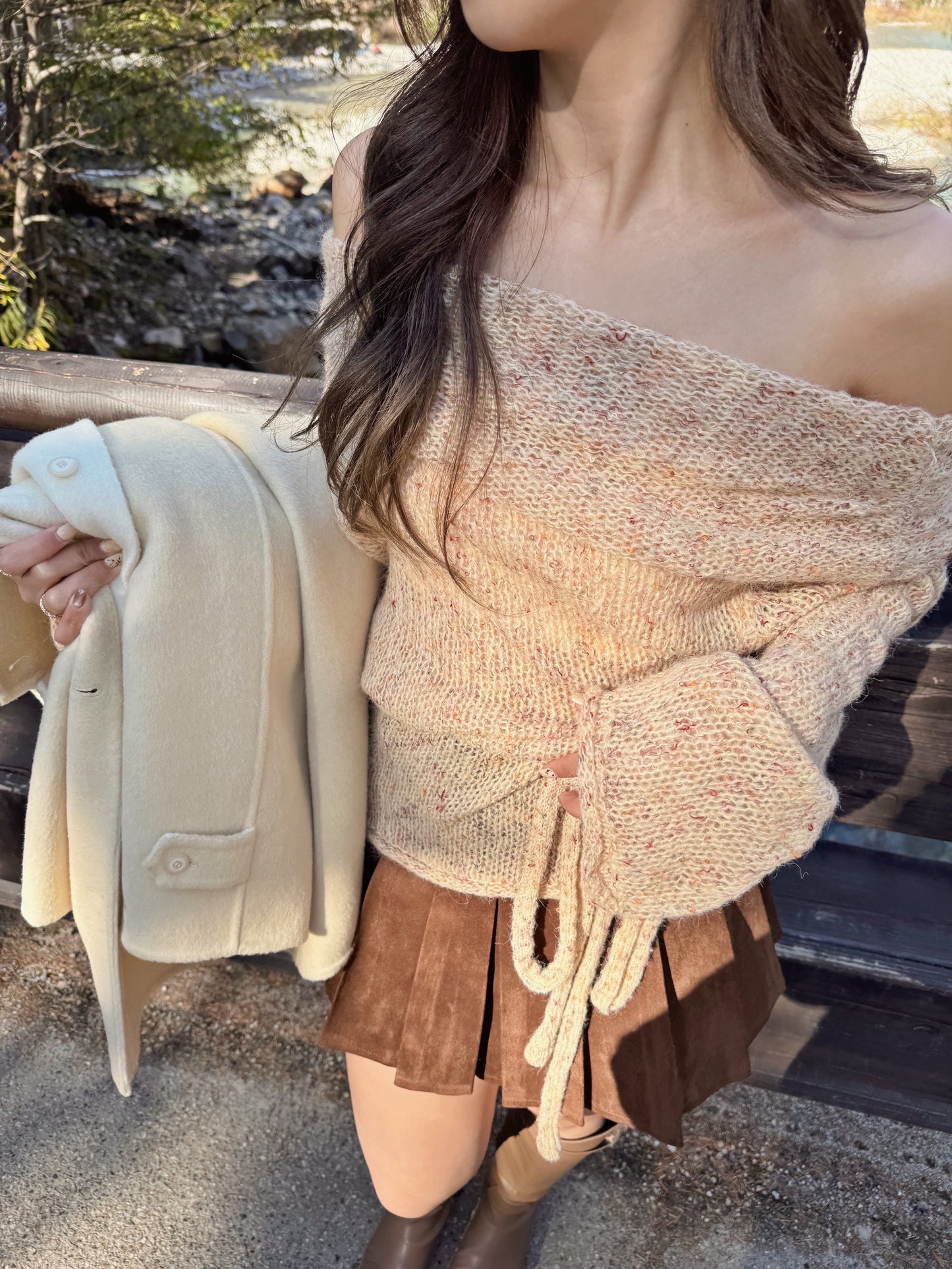 Autumn glow knit