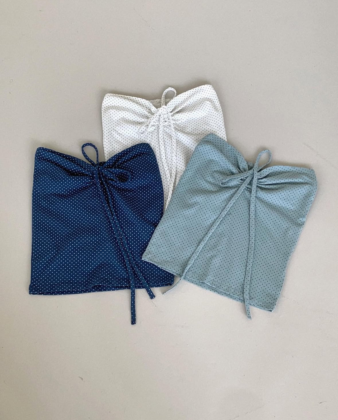 Dot 2 way bustier(3 colors)