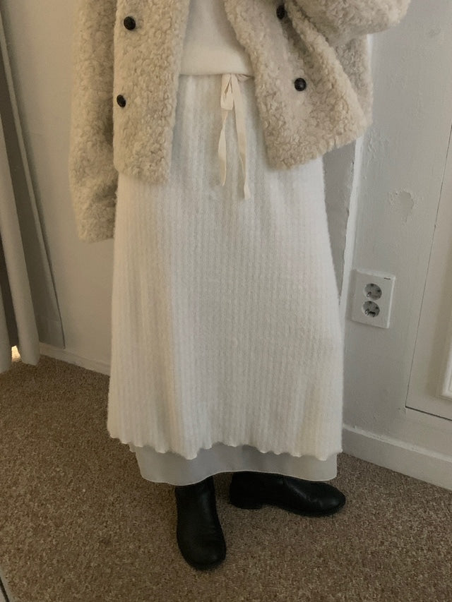 Snow flower skirt(2 colors)